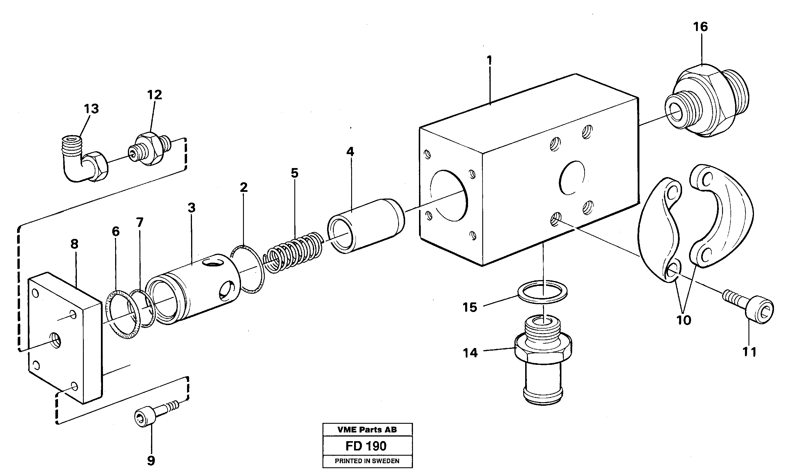 Valve,hammer — volvo parts diagram