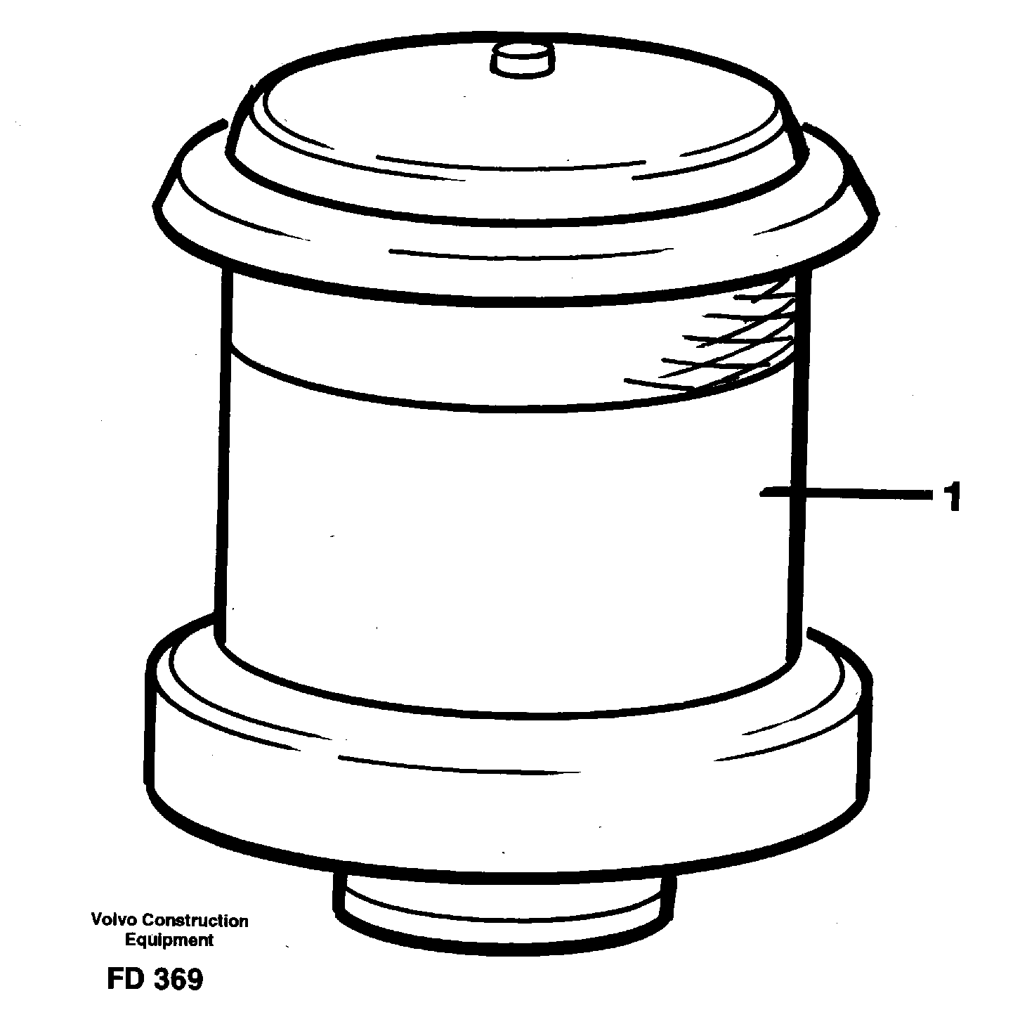 Pre-cleaner  14261214 — volvo parts diagram