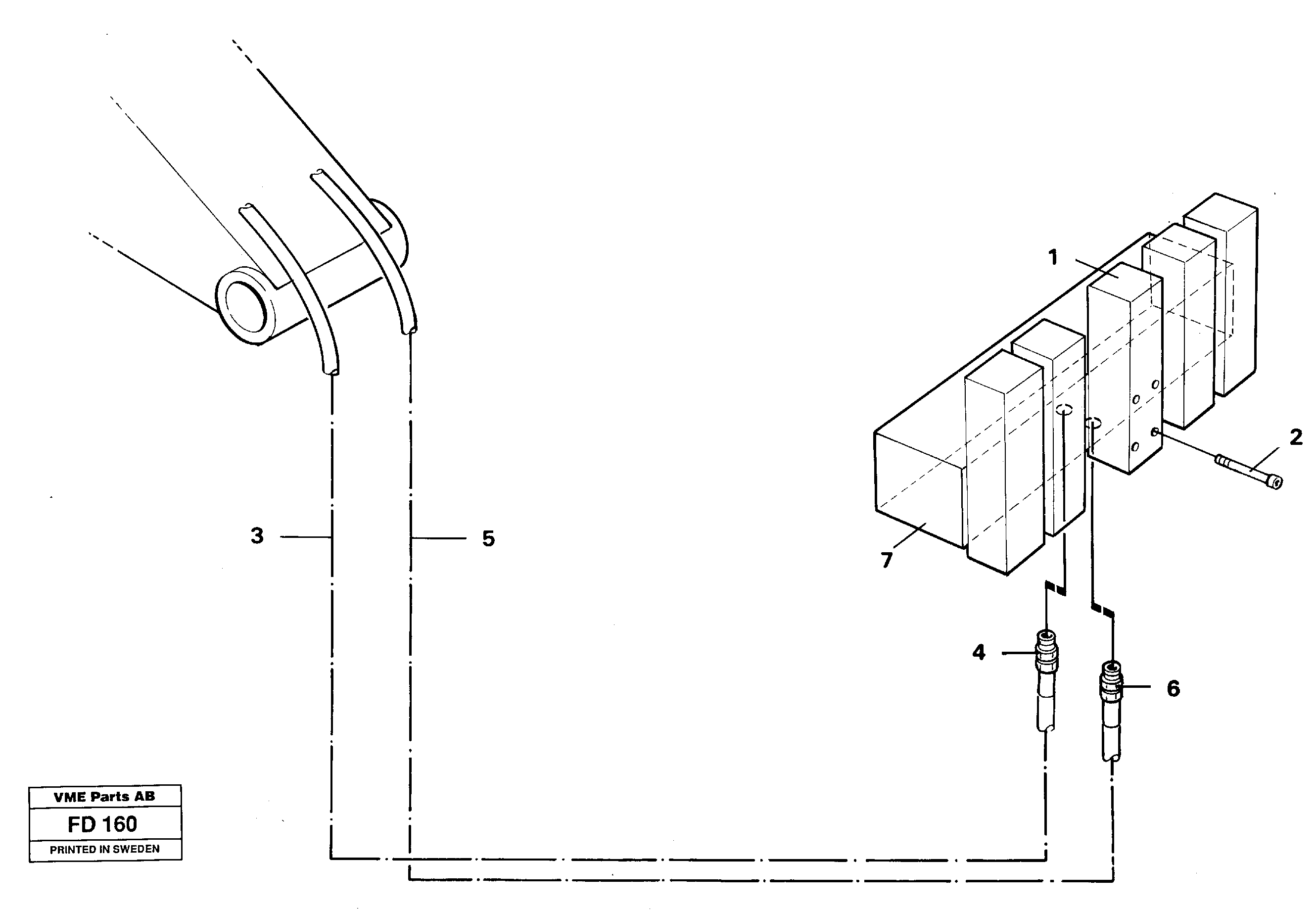 Grab bucket,base machine  14259573 — volvo parts diagram
