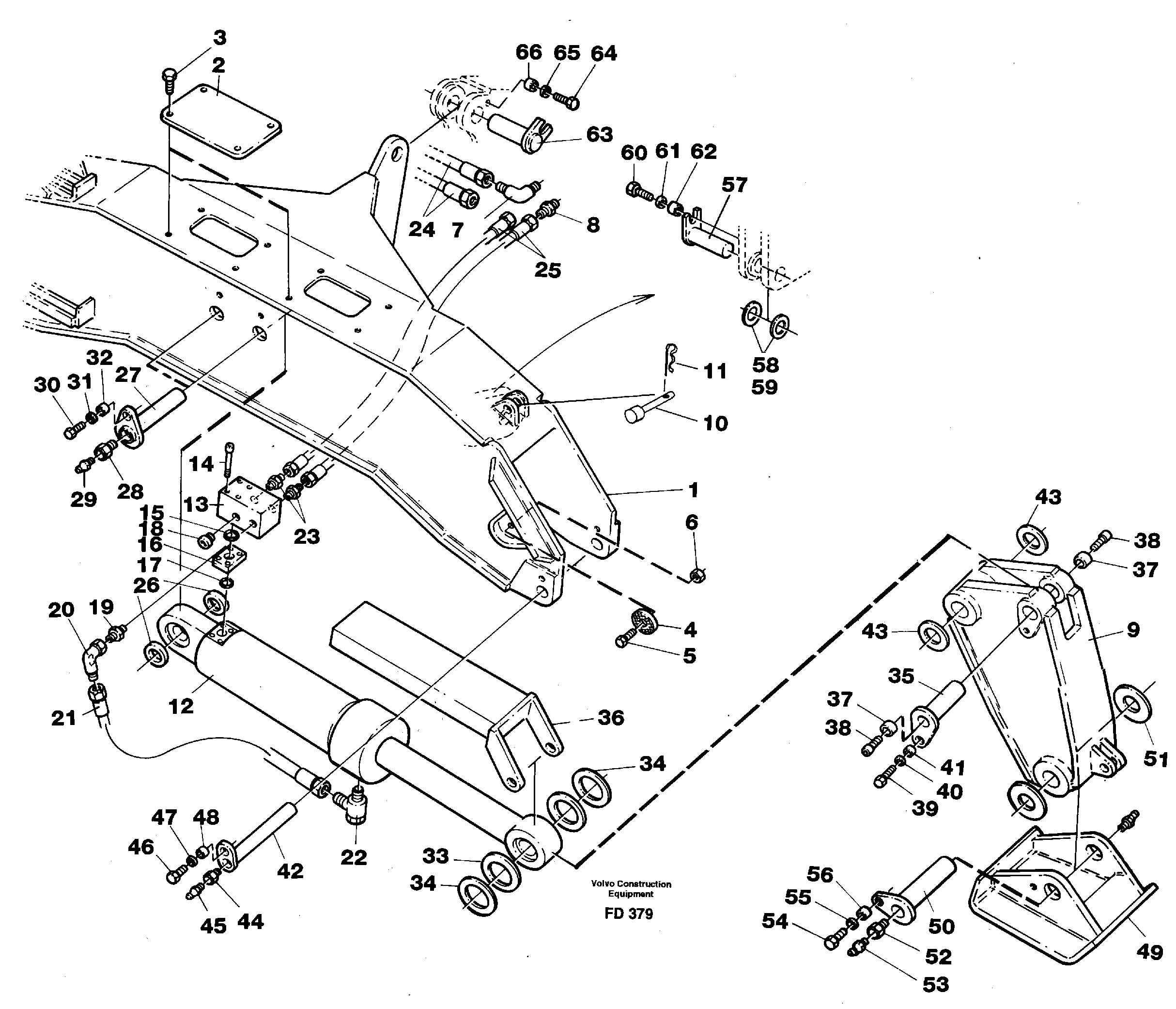 Stabilisors flexible plates  14259273 — volvo parts diagram