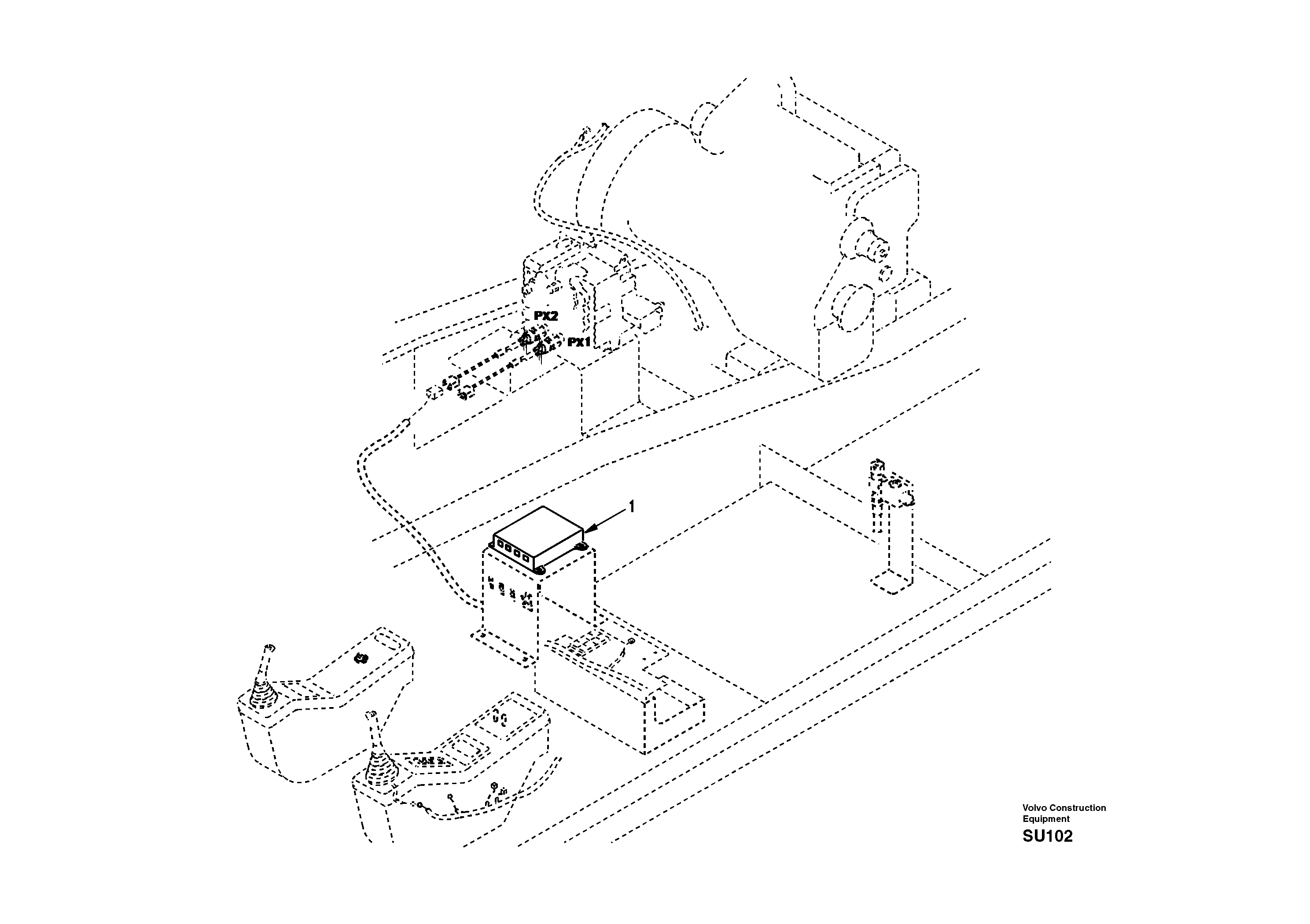 Electronic unit. — volvo parts diagram