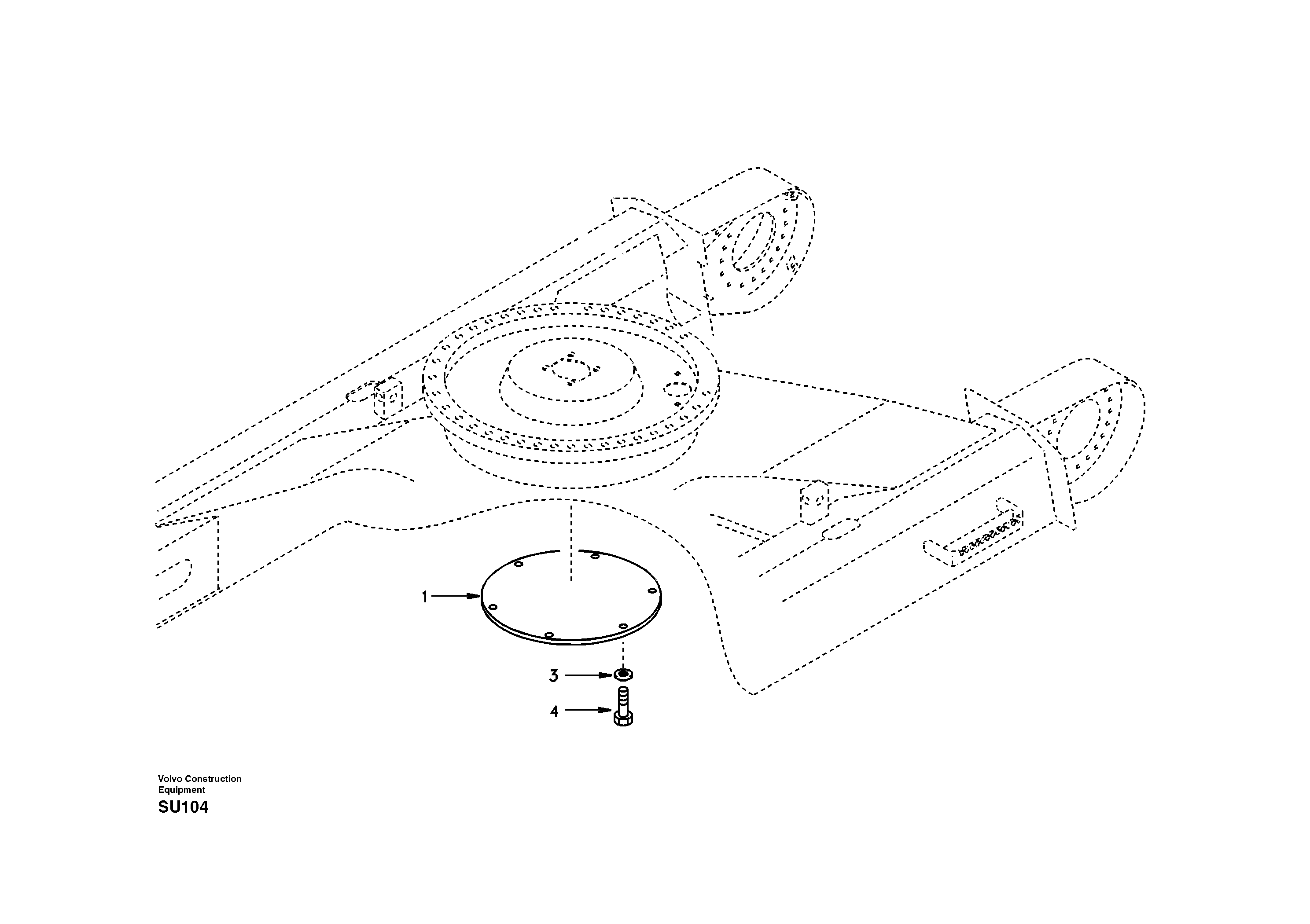 Protecting plate — volvo parts diagram