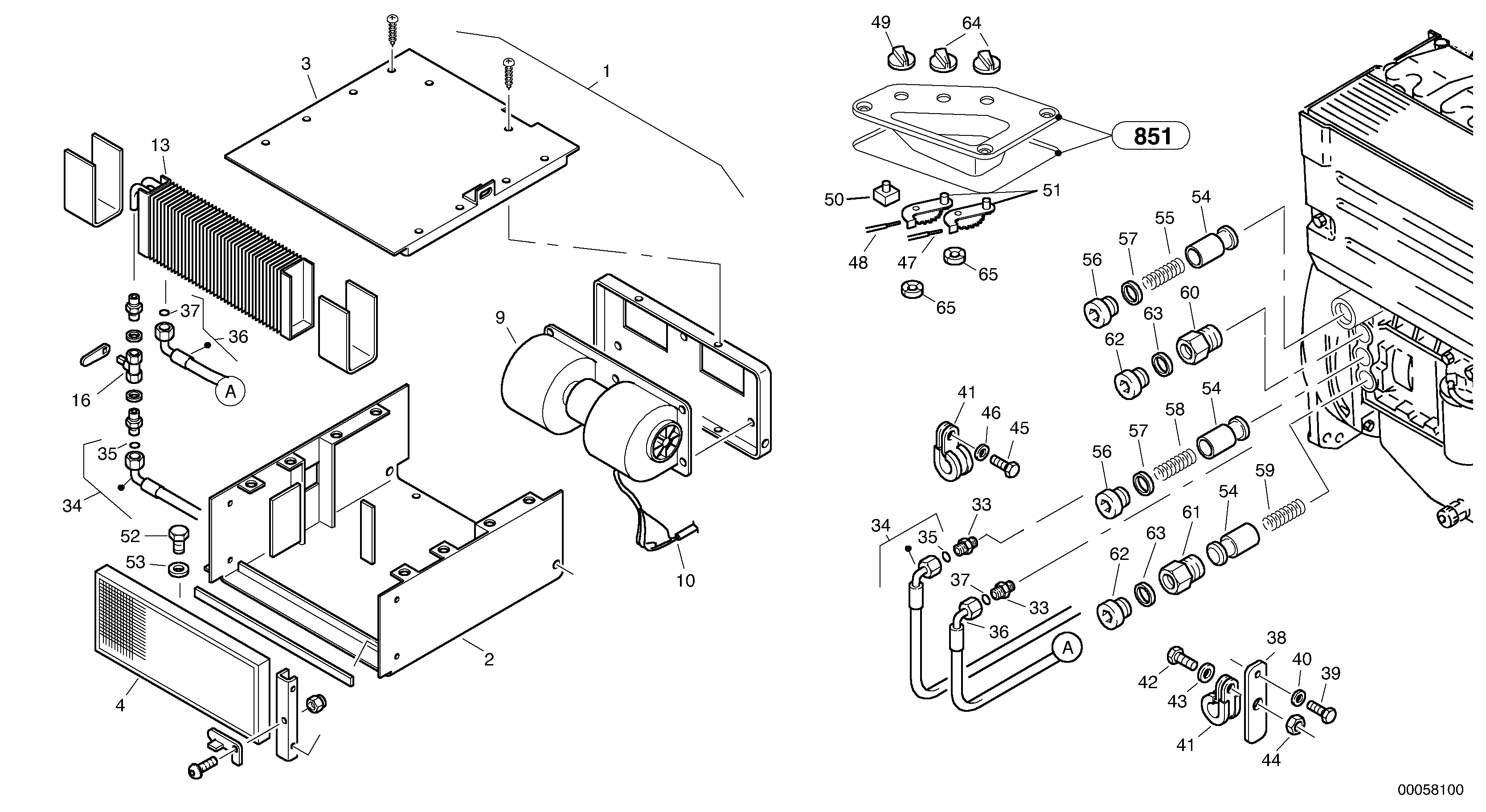 Heater — volvo parts diagram