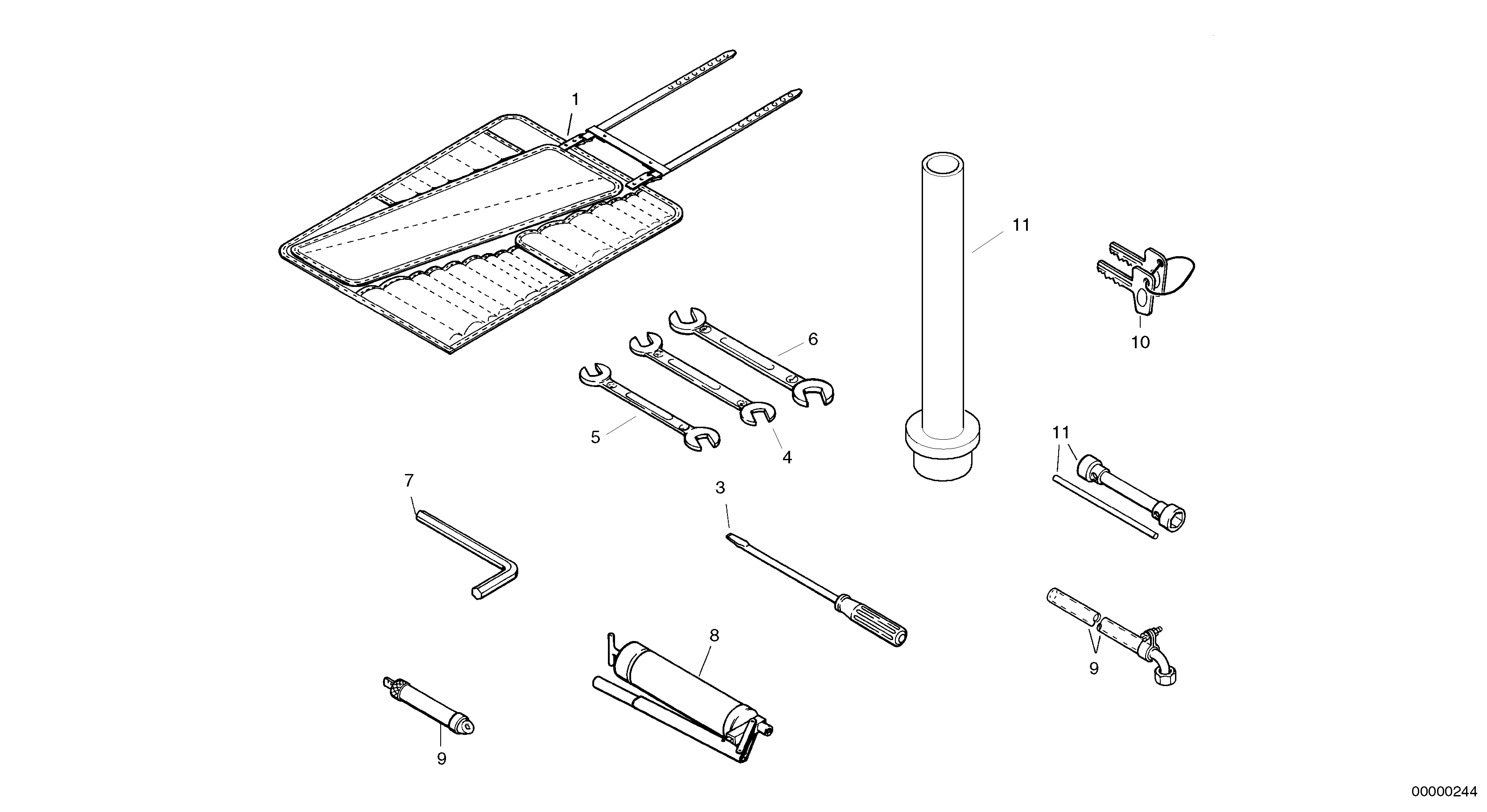 Tools — volvo parts diagram