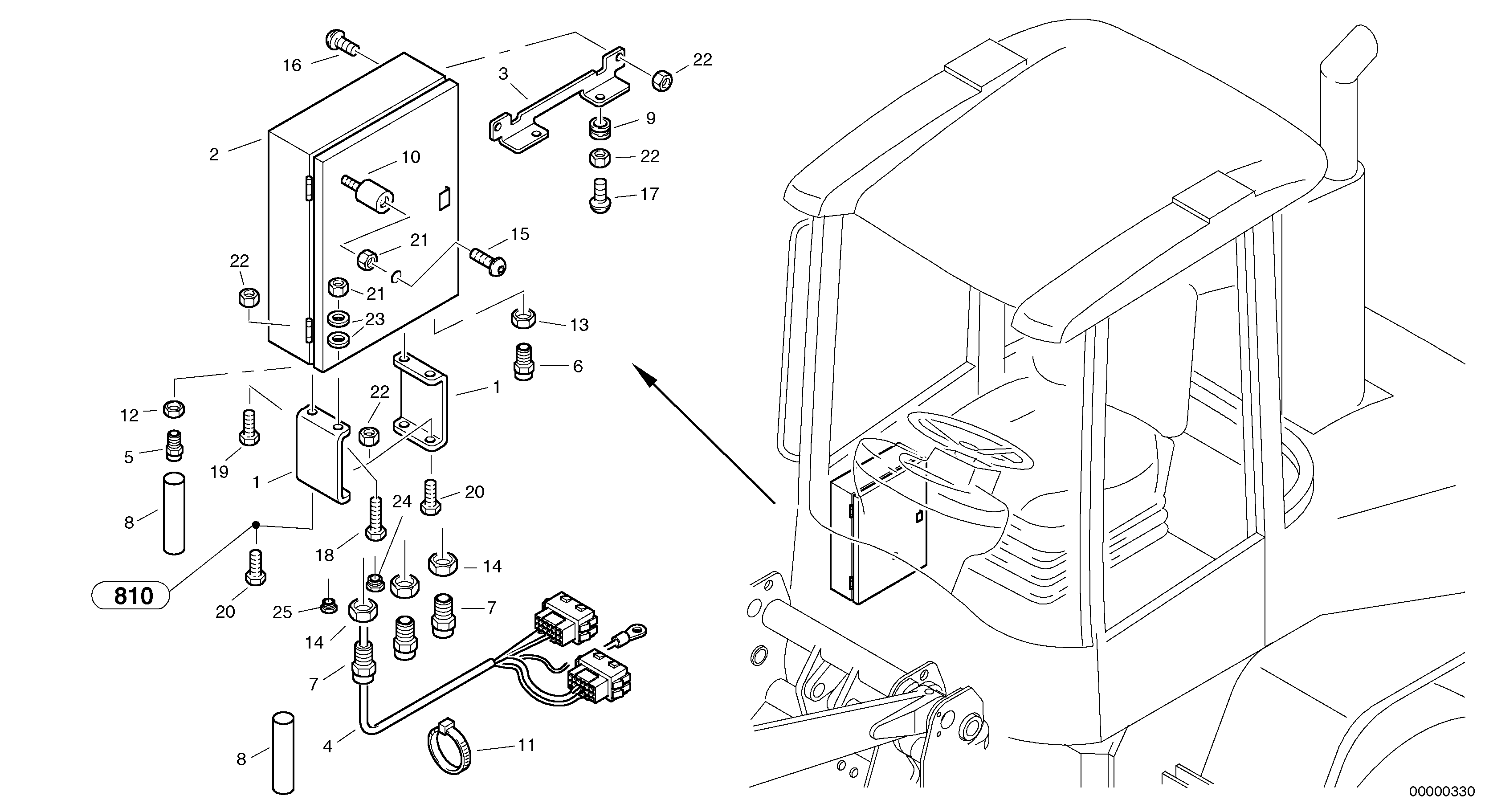 Option - Salt de-icer application — volvo parts diagram
