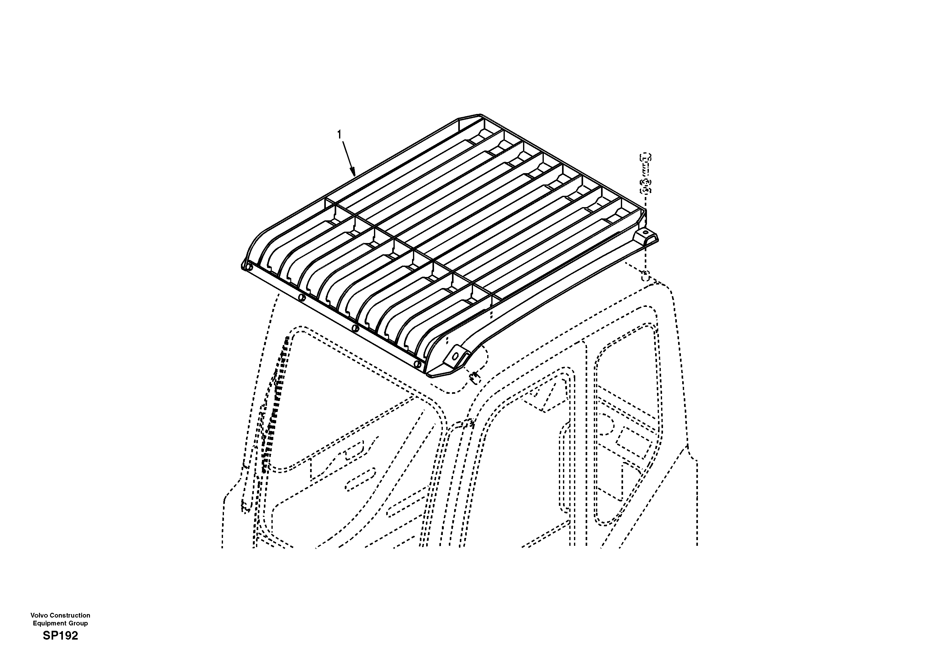 Fops, protecting equipment — volvo parts diagram