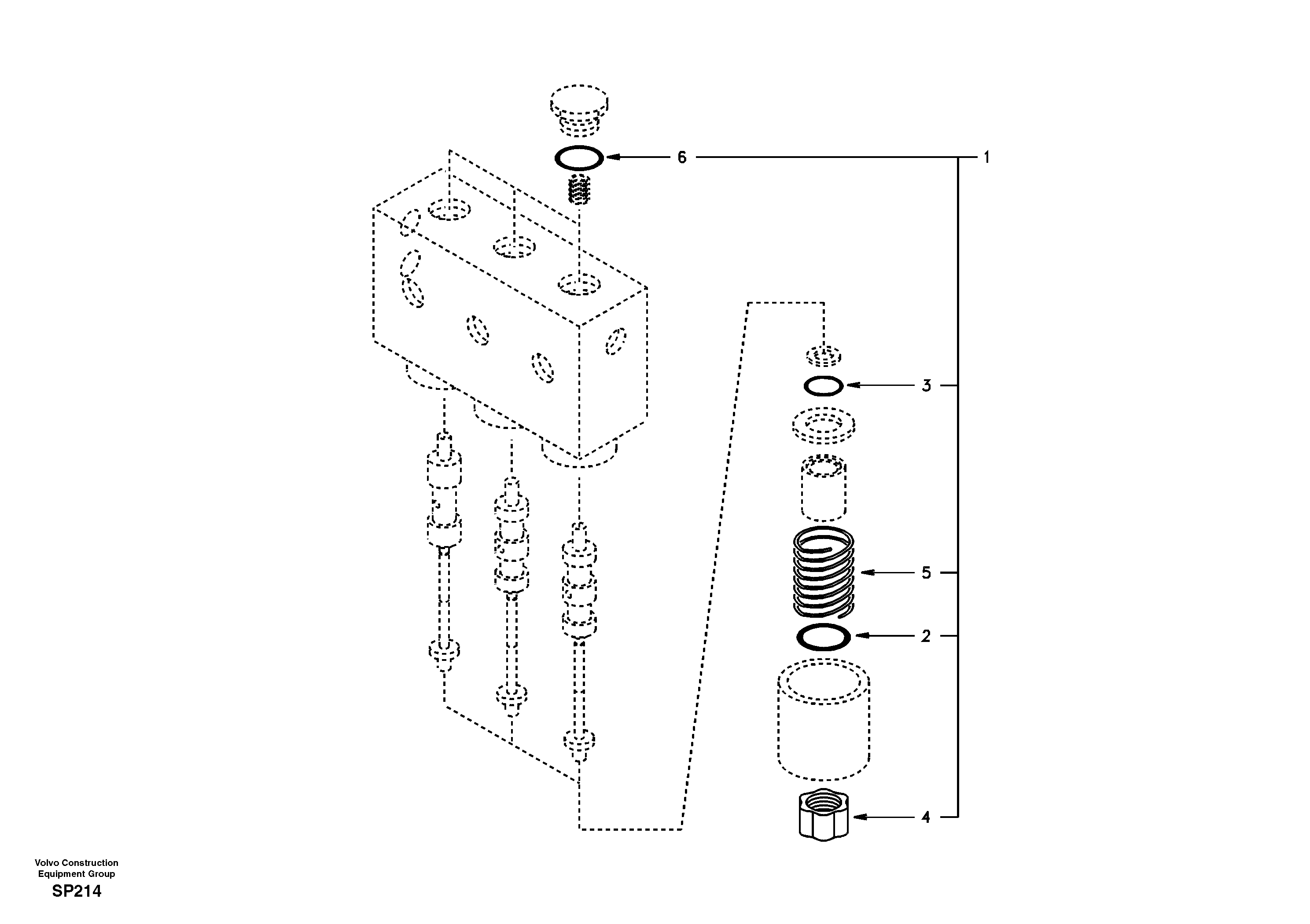 Servo system, solenoid valve — volvo parts diagram