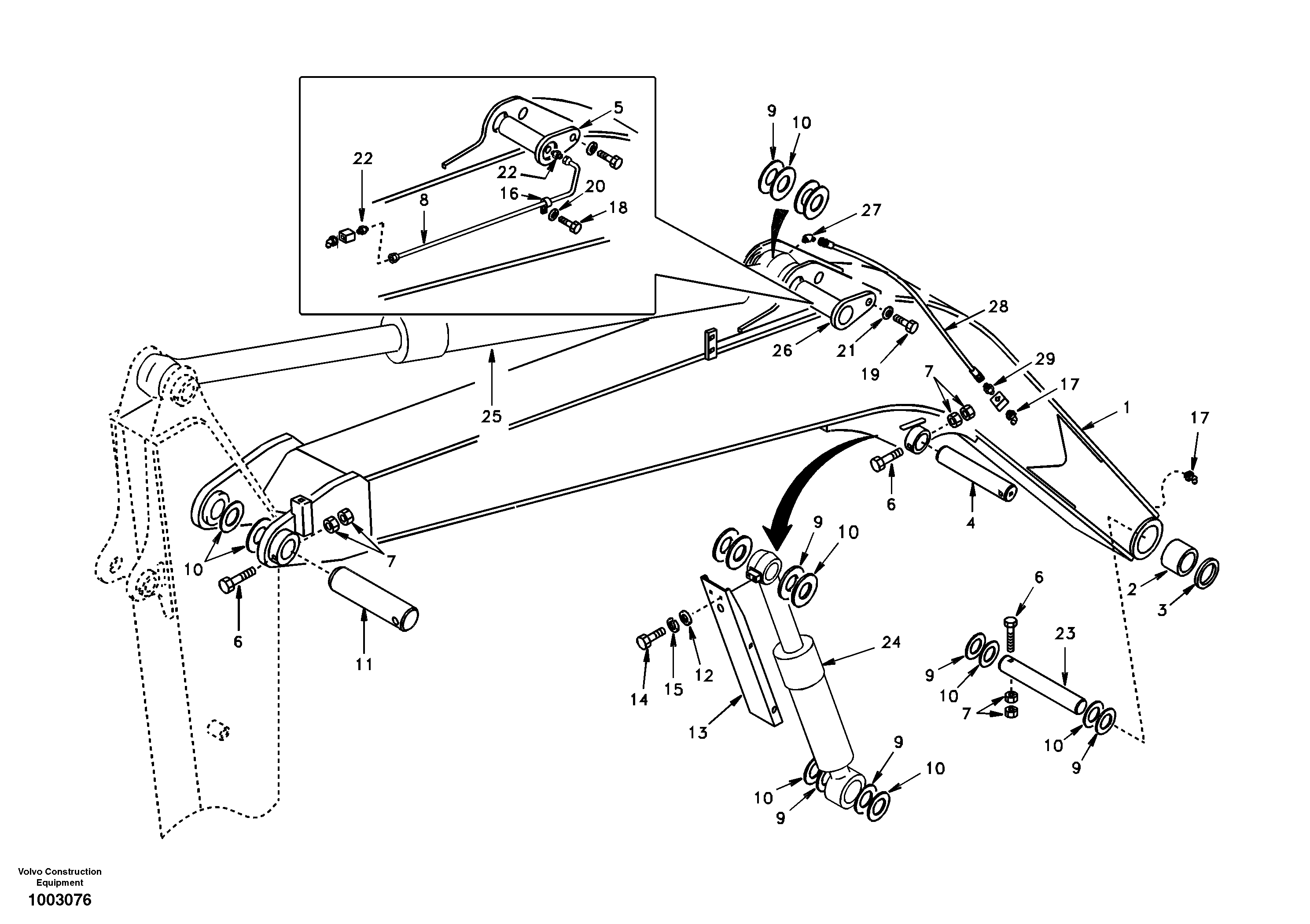 Links to boom, mono — volvo parts diagram
