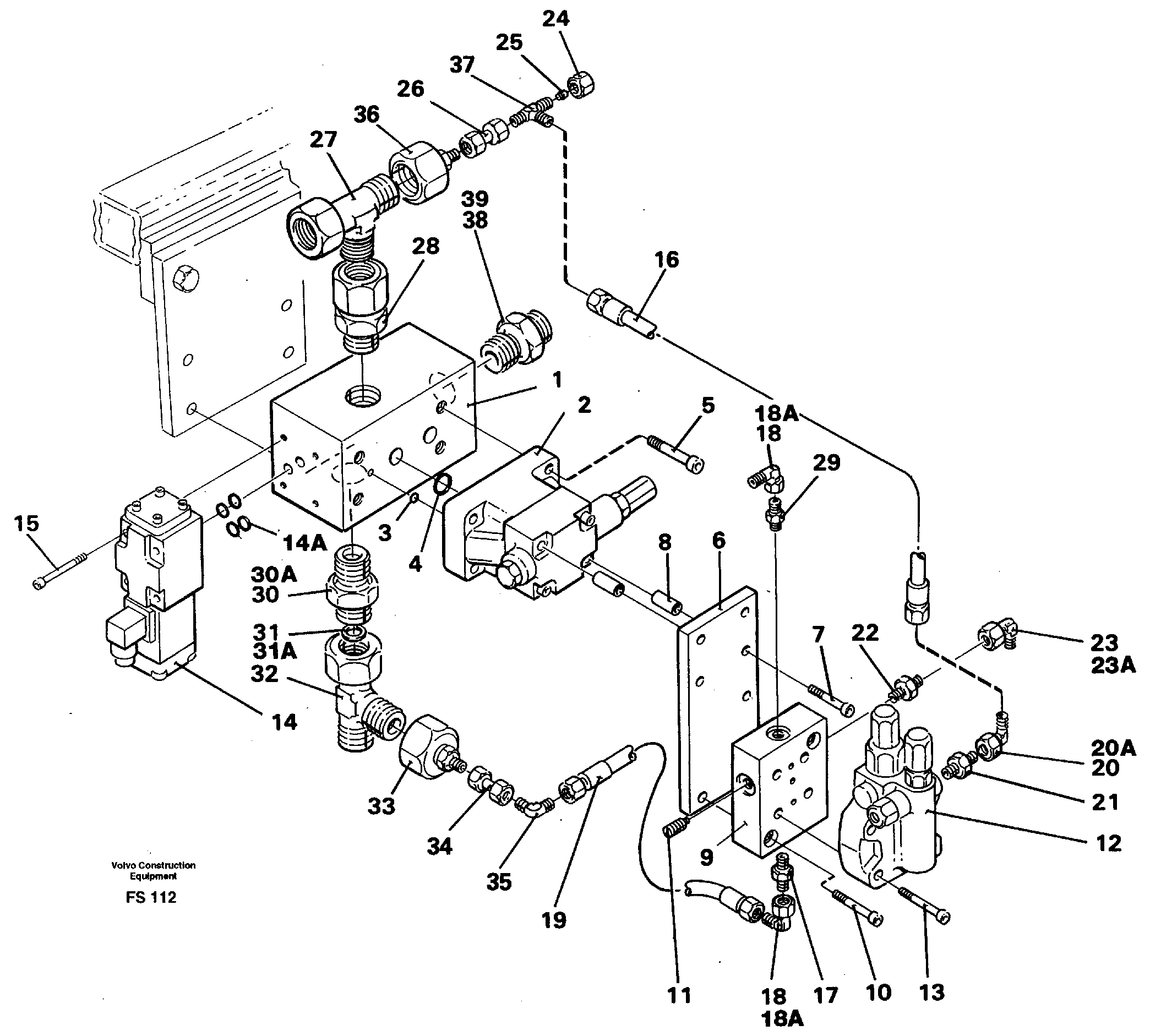 Magnetic equipment Ohio, Valve body  14262156 — volvo parts diagram
