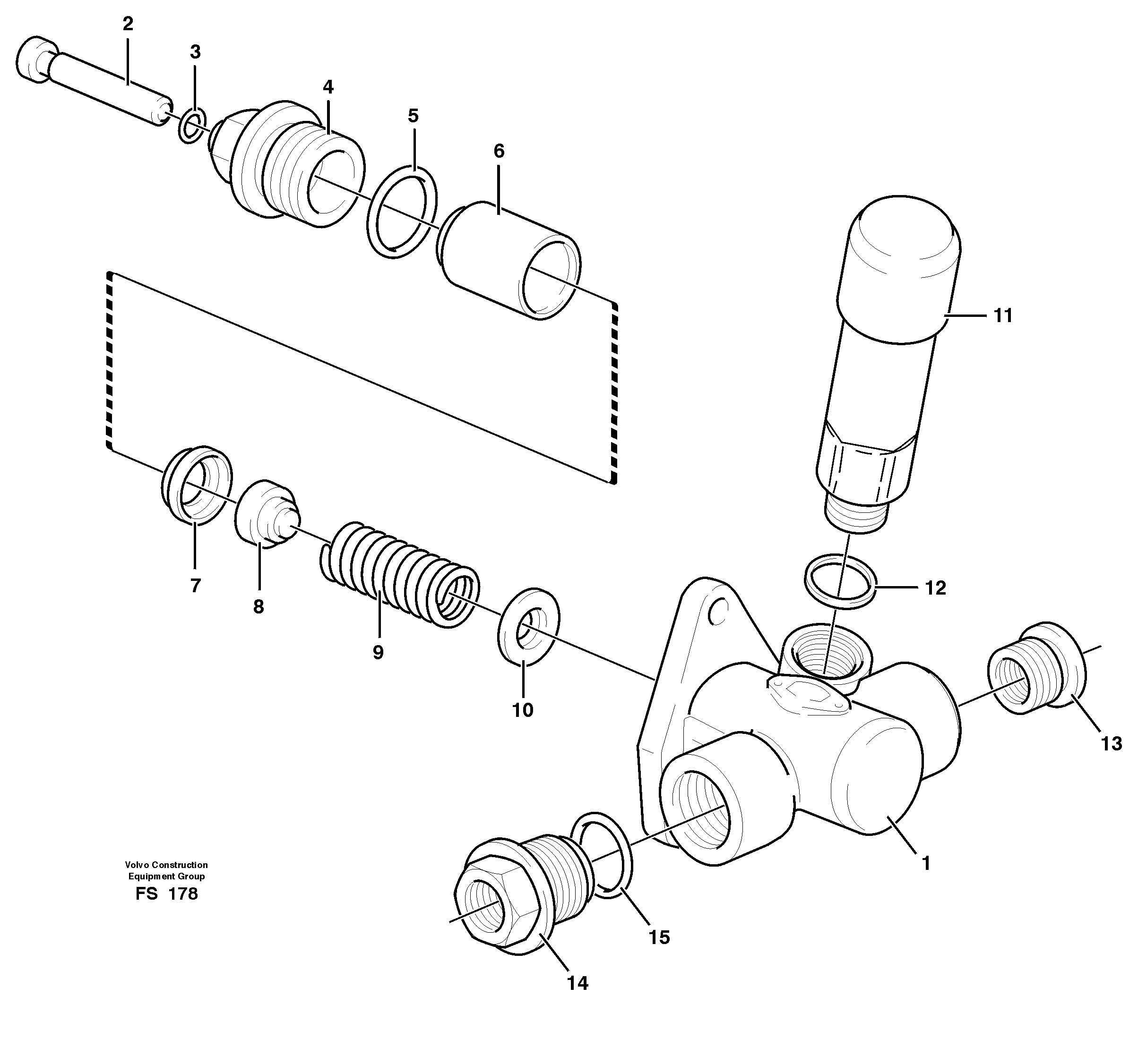 Feed pump — volvo parts diagram