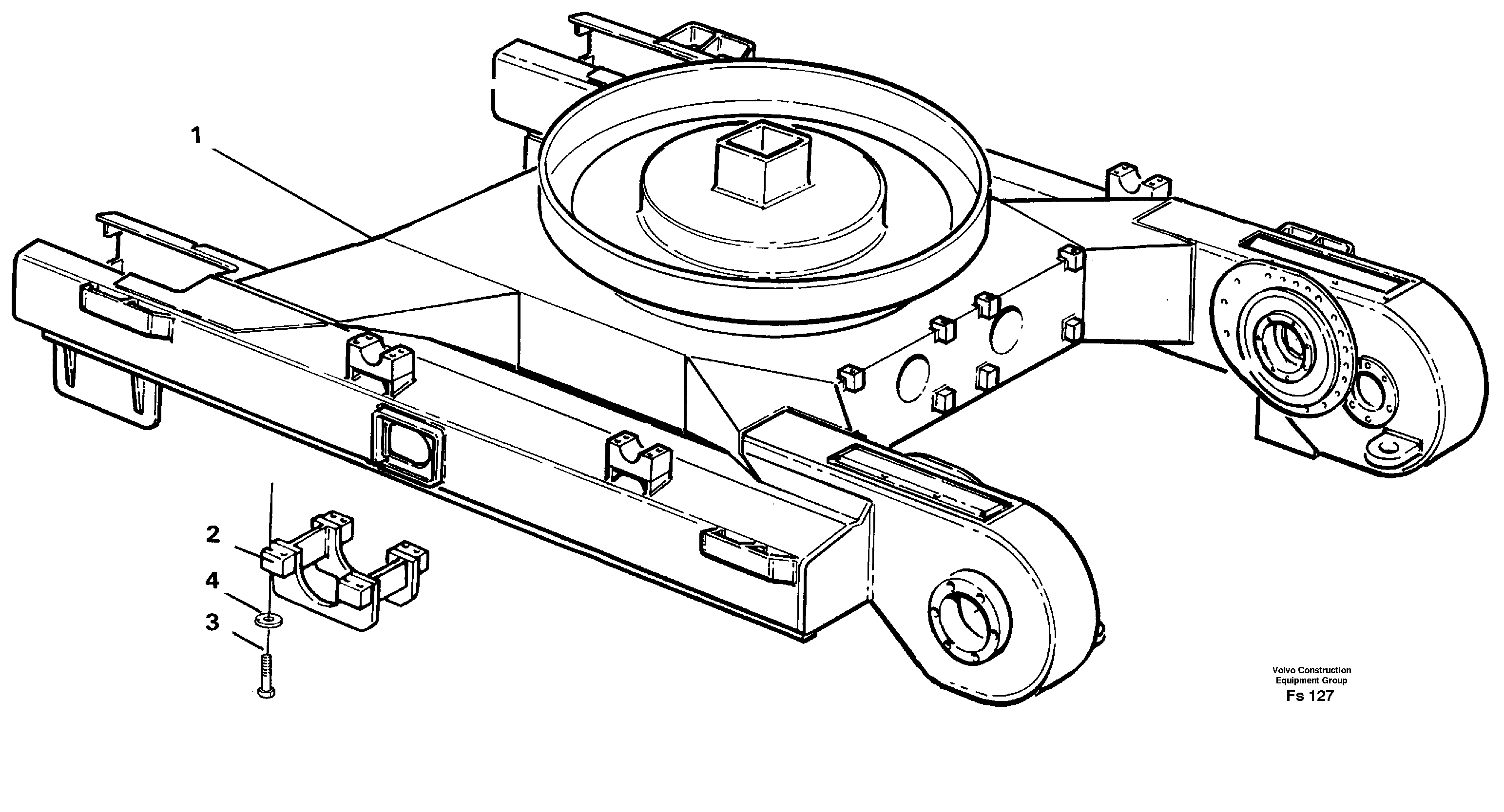 Derailing shied  14236081 — volvo parts diagram