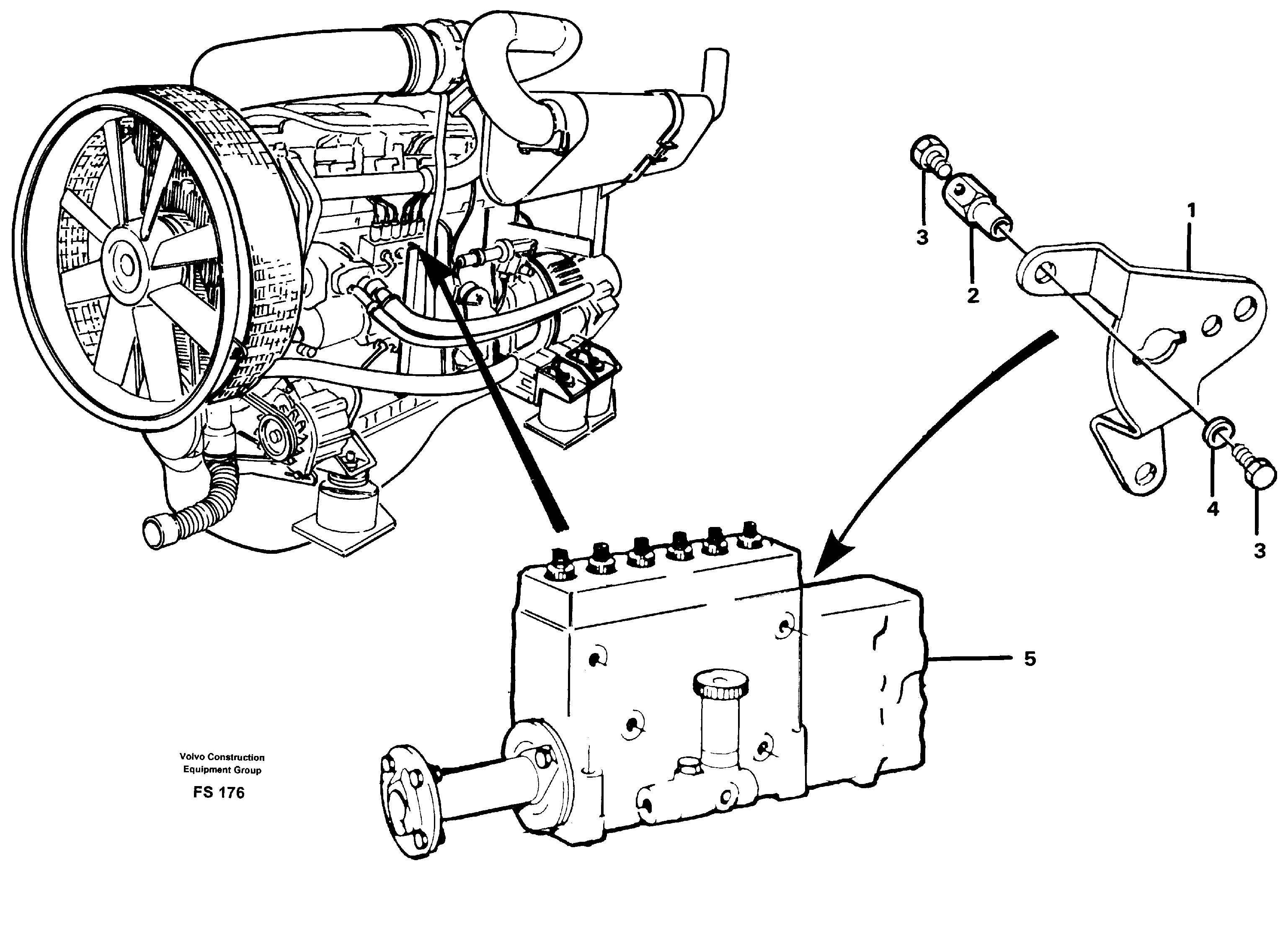 Stop control — volvo parts diagram
