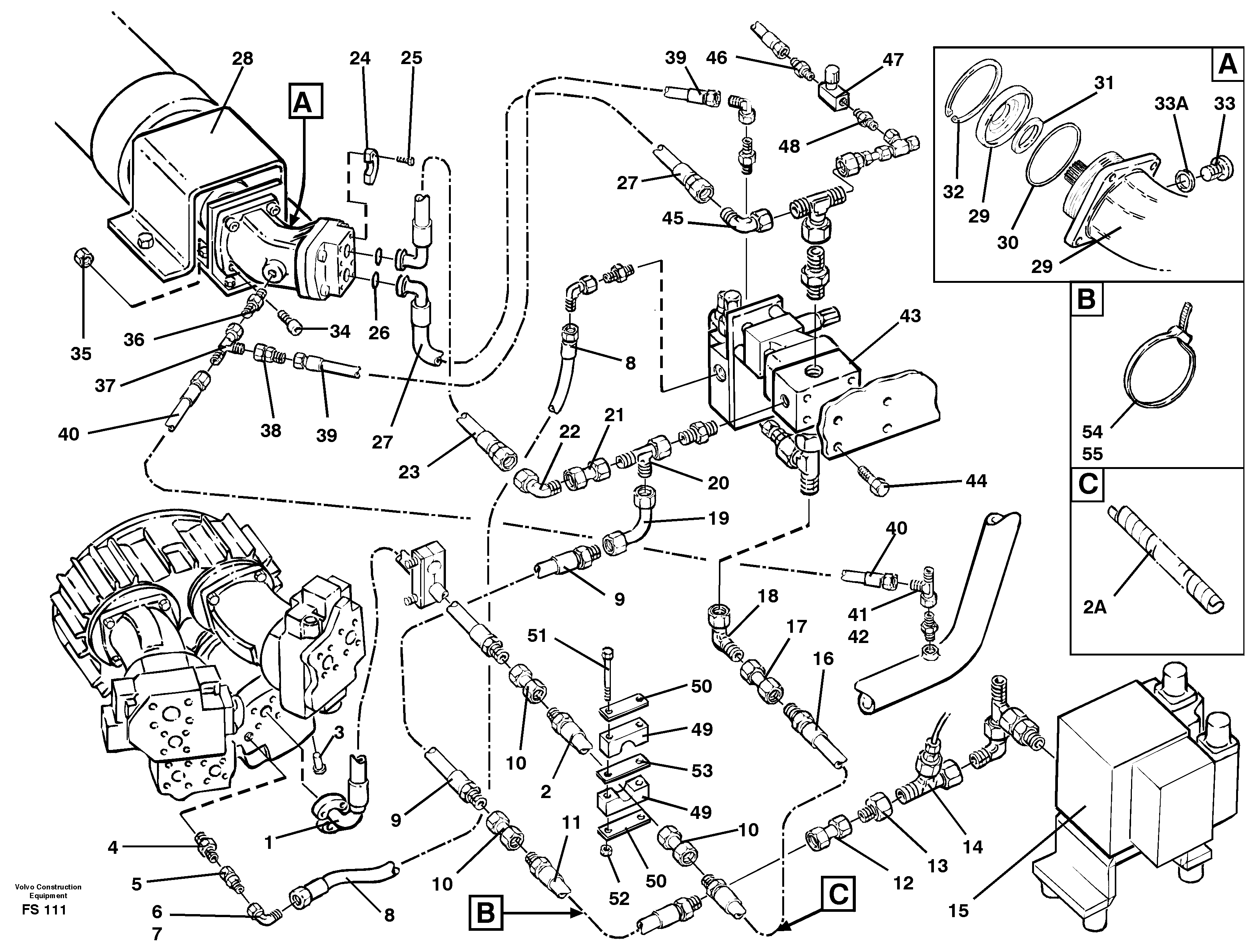 Magnet equipment Ohio, hydraulic installation 25 kw alternator  14262156 — volvo parts diagram