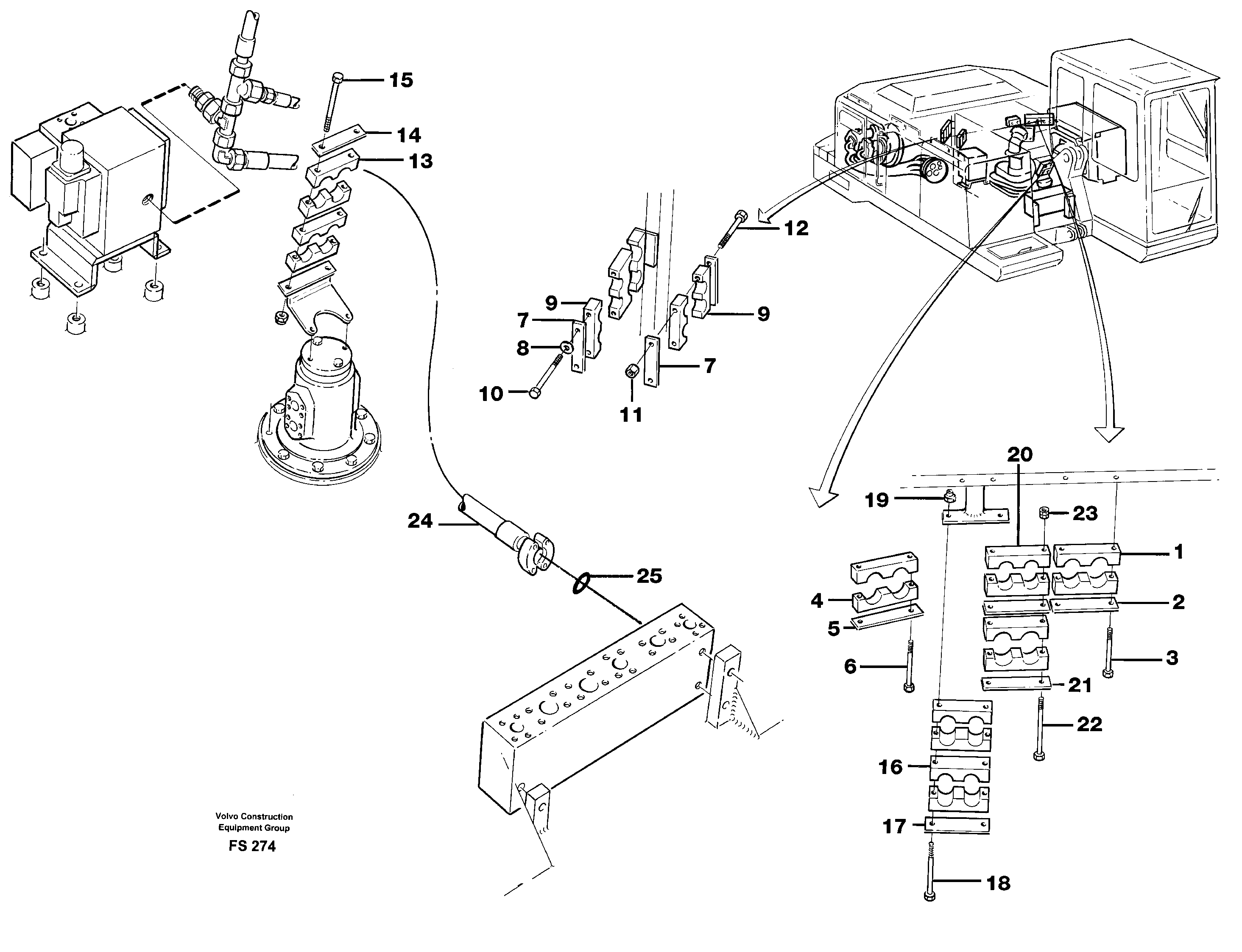 Retainer — volvo parts diagram