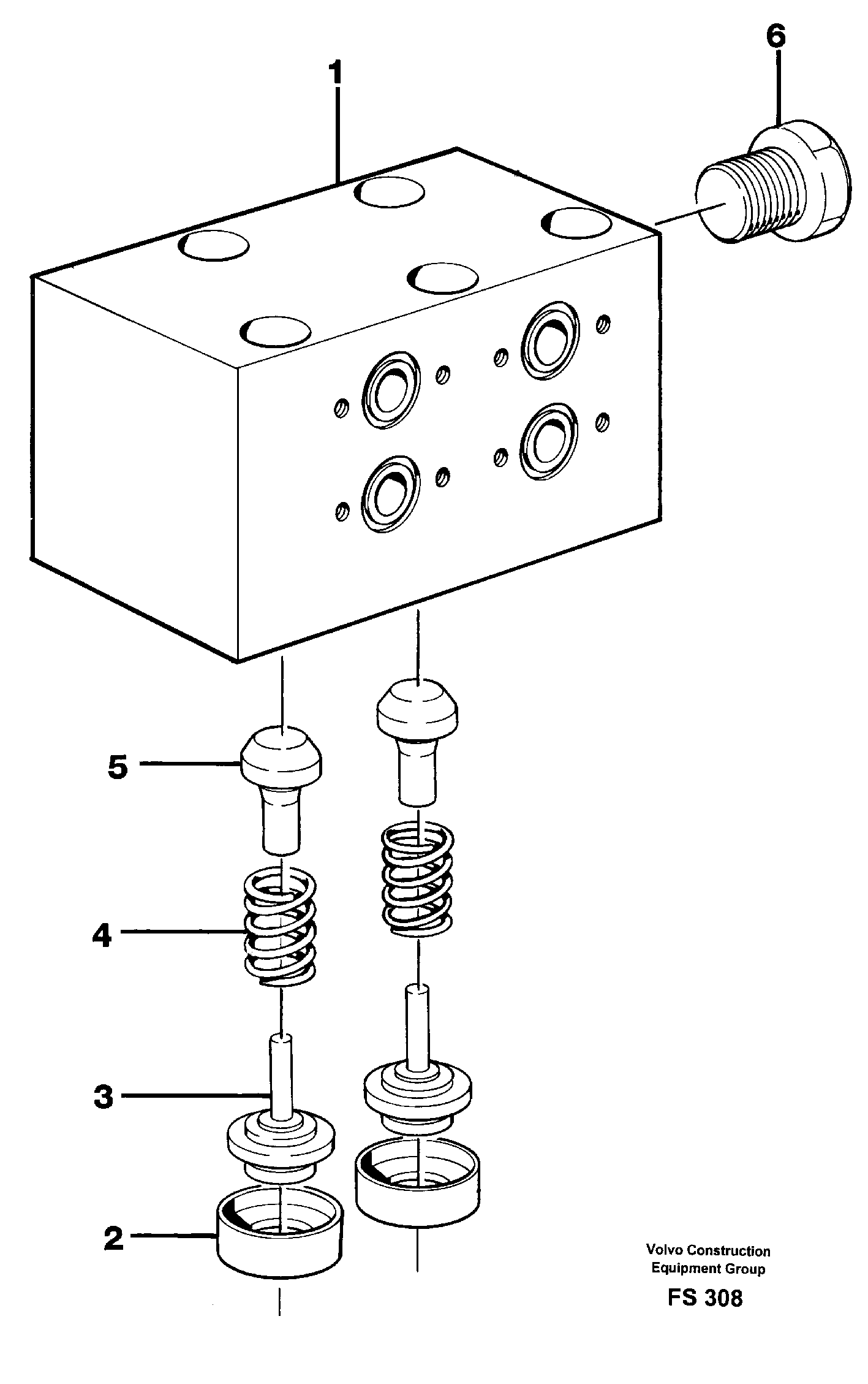Anticavitation valve — volvo parts diagram