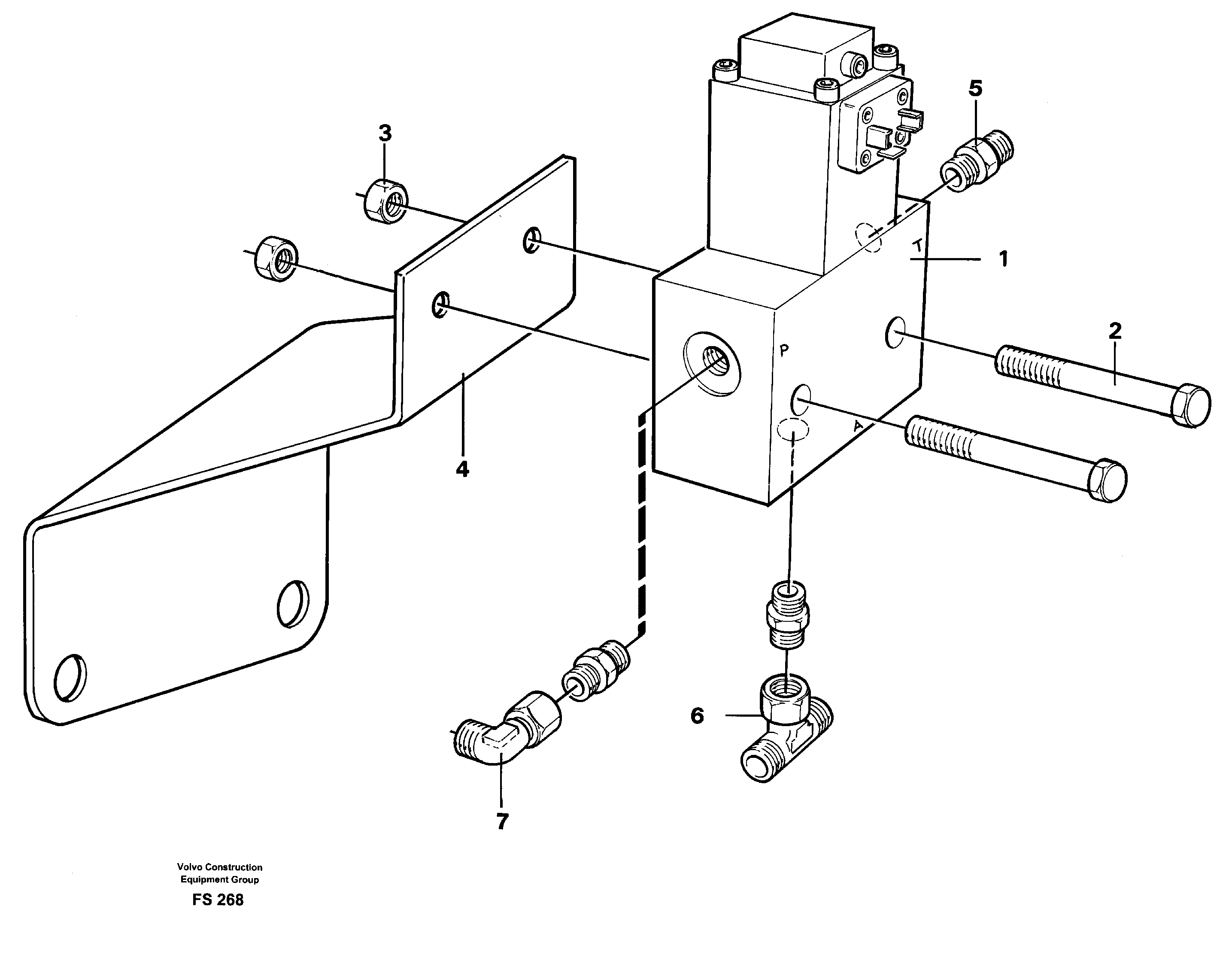 Proportional valve — volvo parts diagram