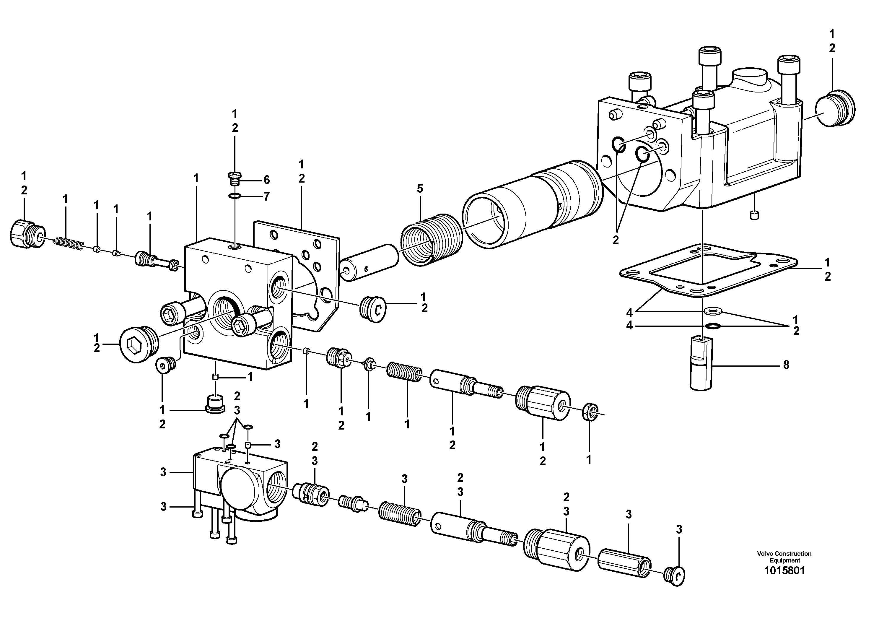 Compensator  P1 — volvo parts diagram