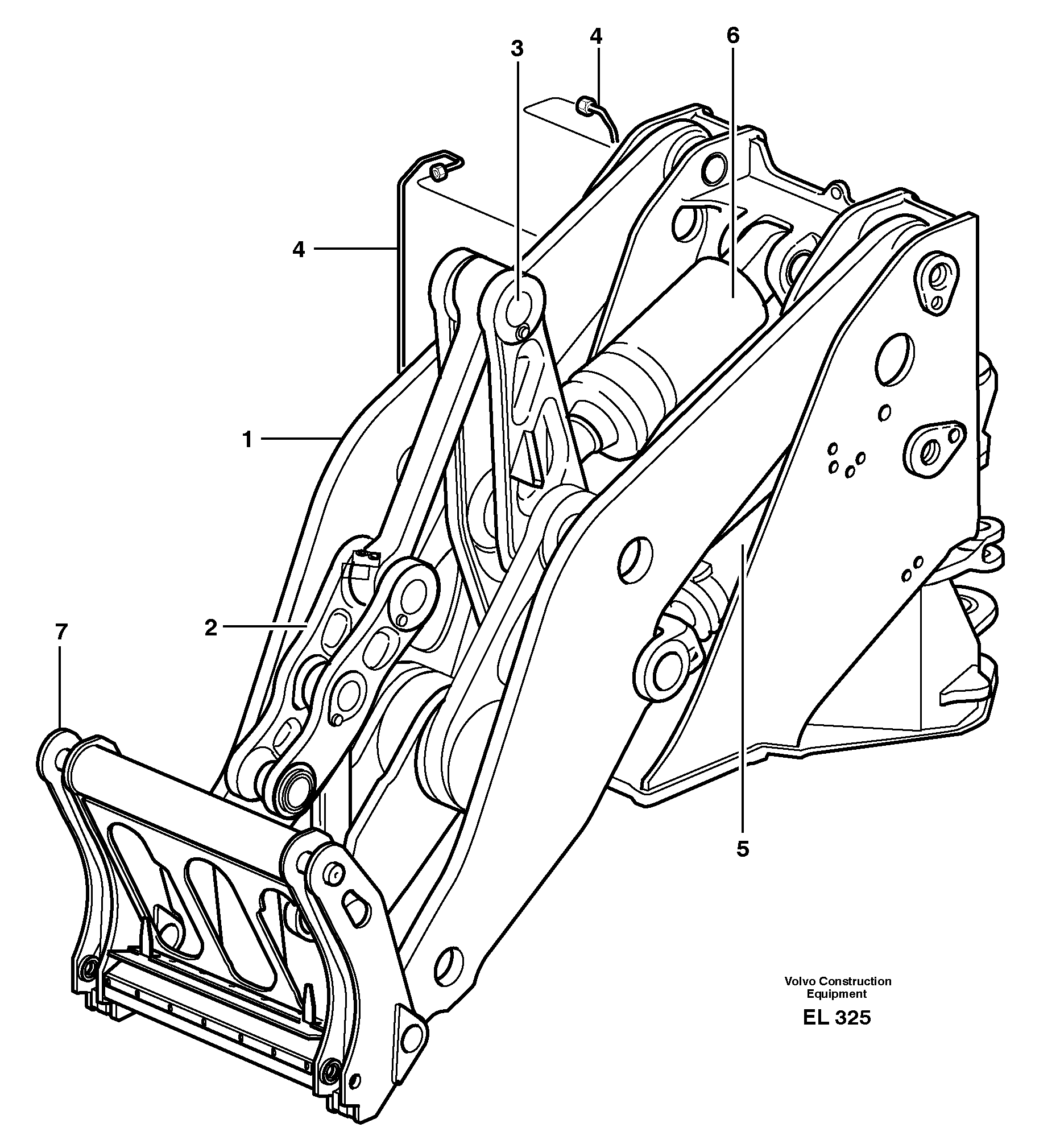 Loading unit — volvo parts diagram