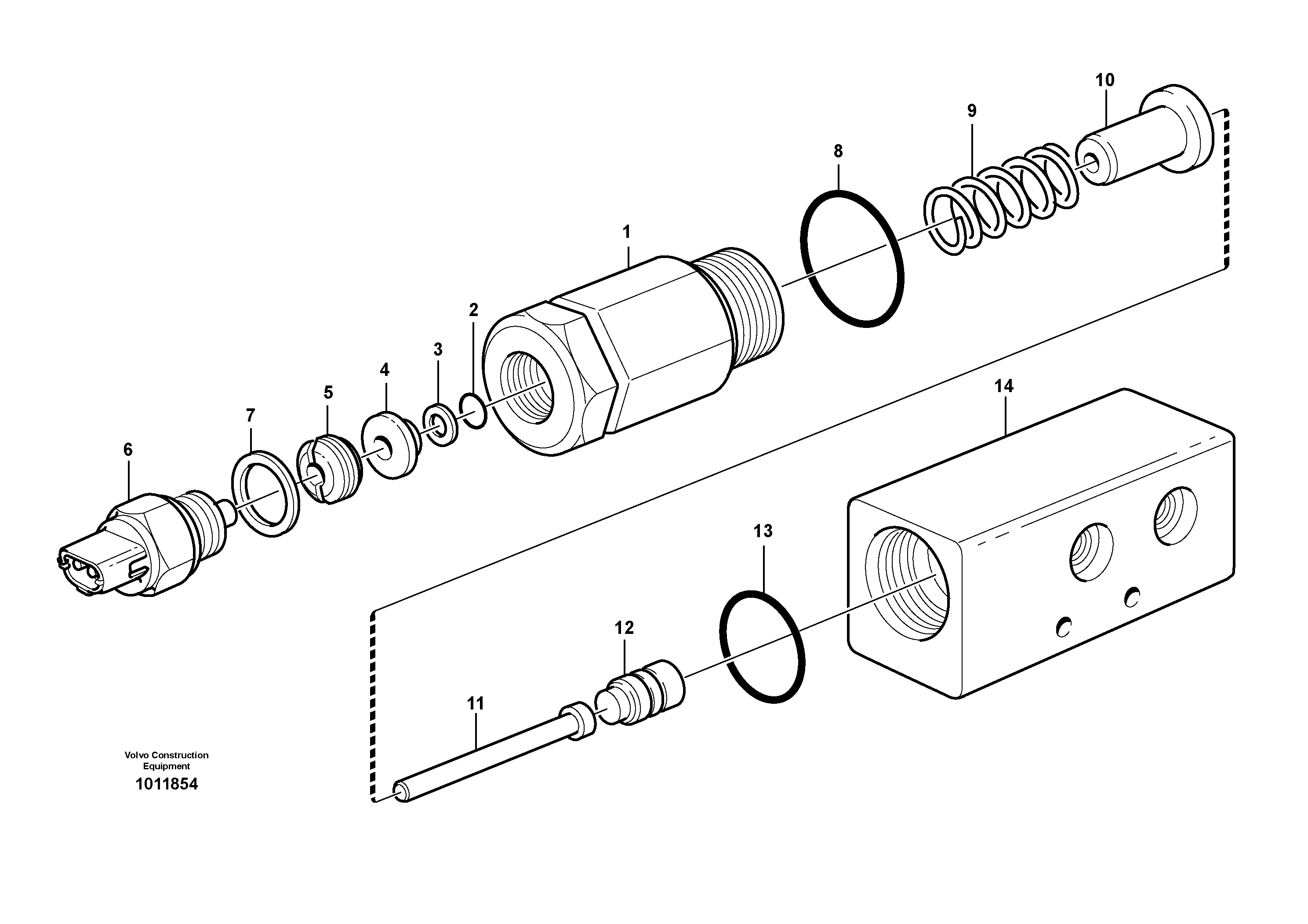 Pressure monitor.  83259 — volvo parts diagram