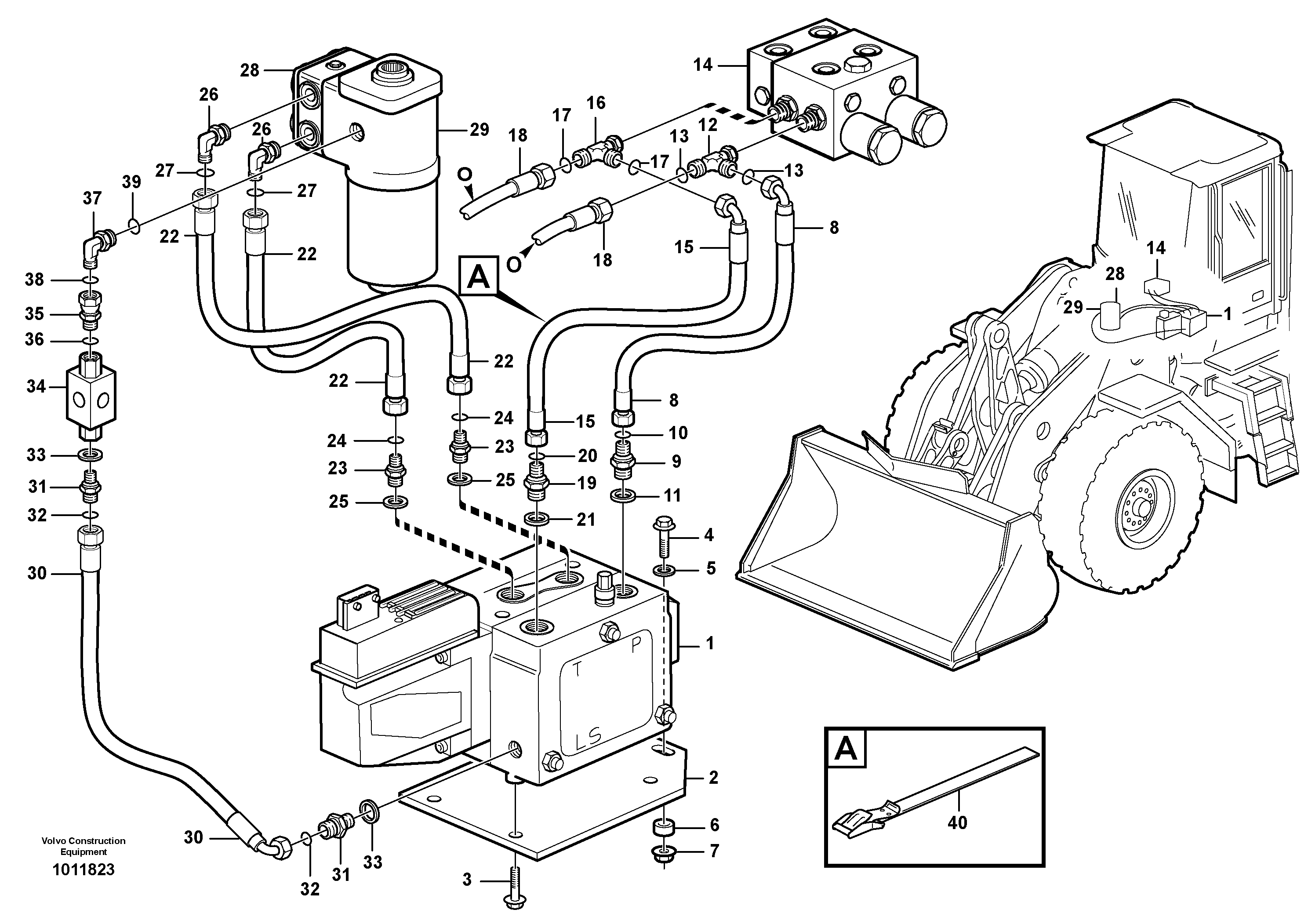 CDC - steering.  80266 — volvo parts diagram