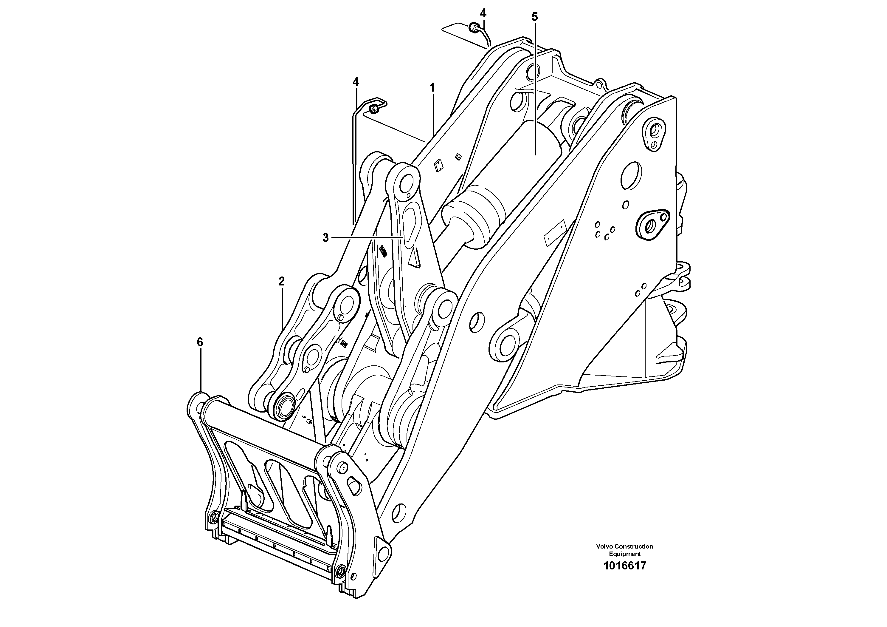 Loading unit — volvo parts diagram