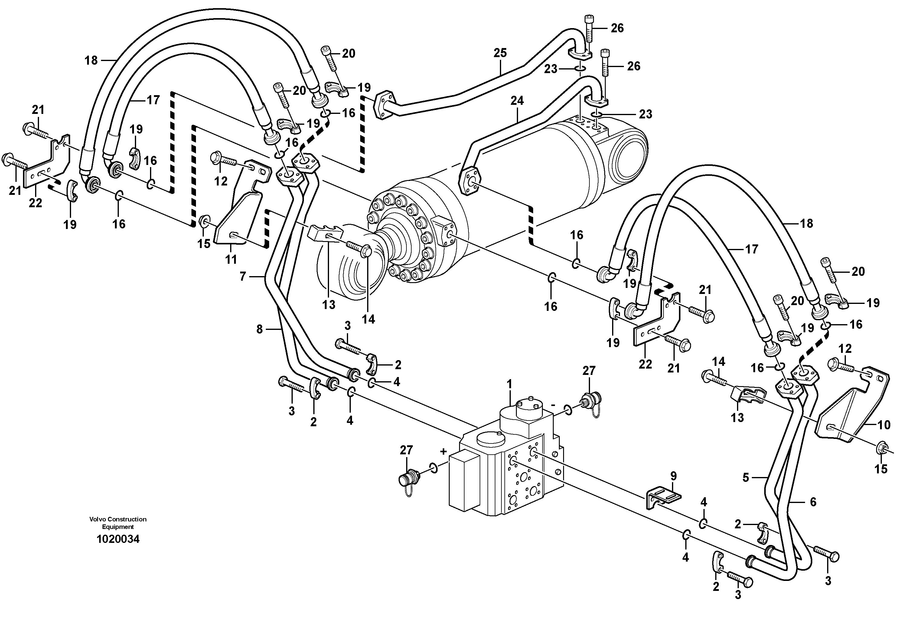 Tilt function — volvo parts diagram