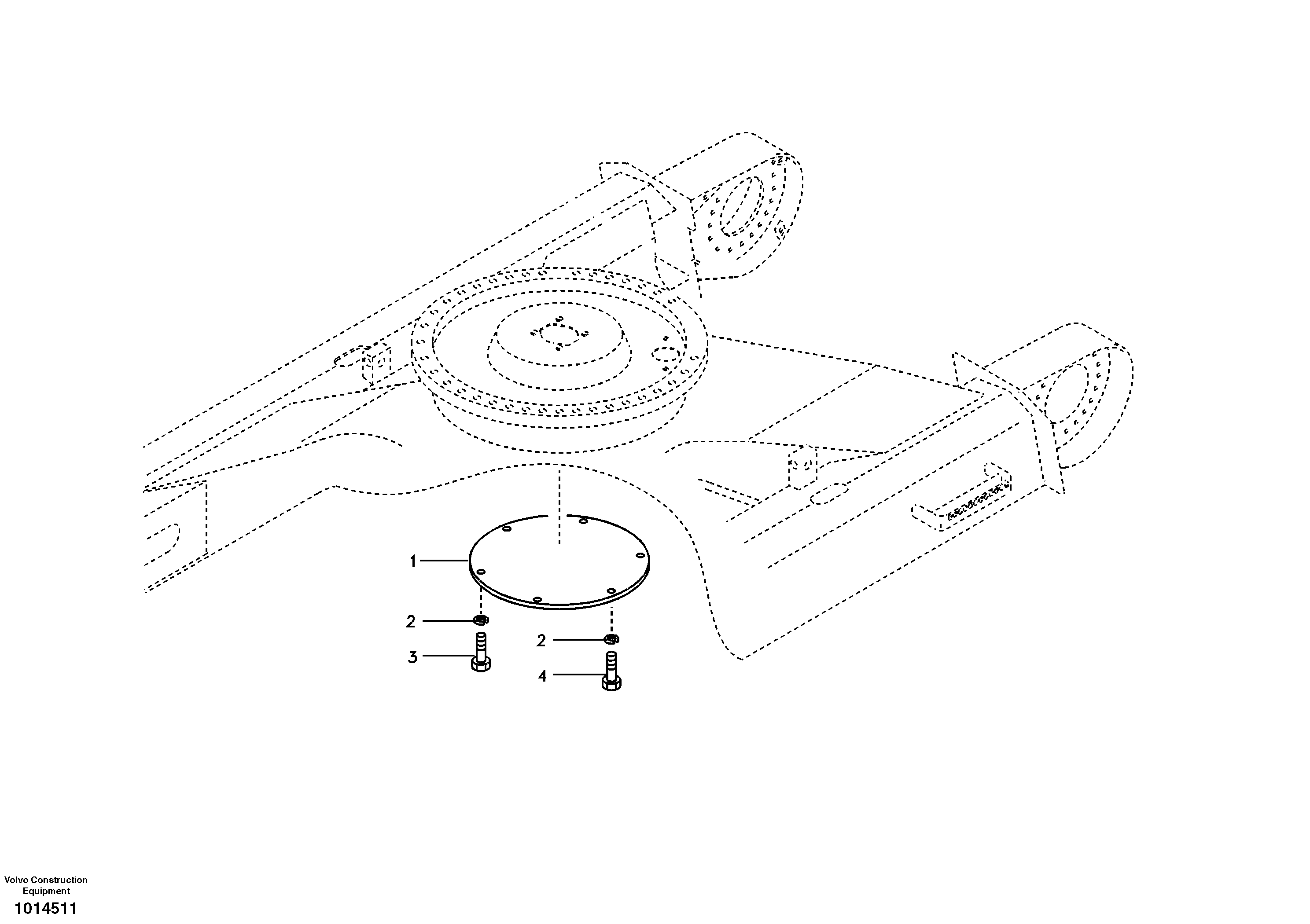 Protecting plate — volvo parts diagram
