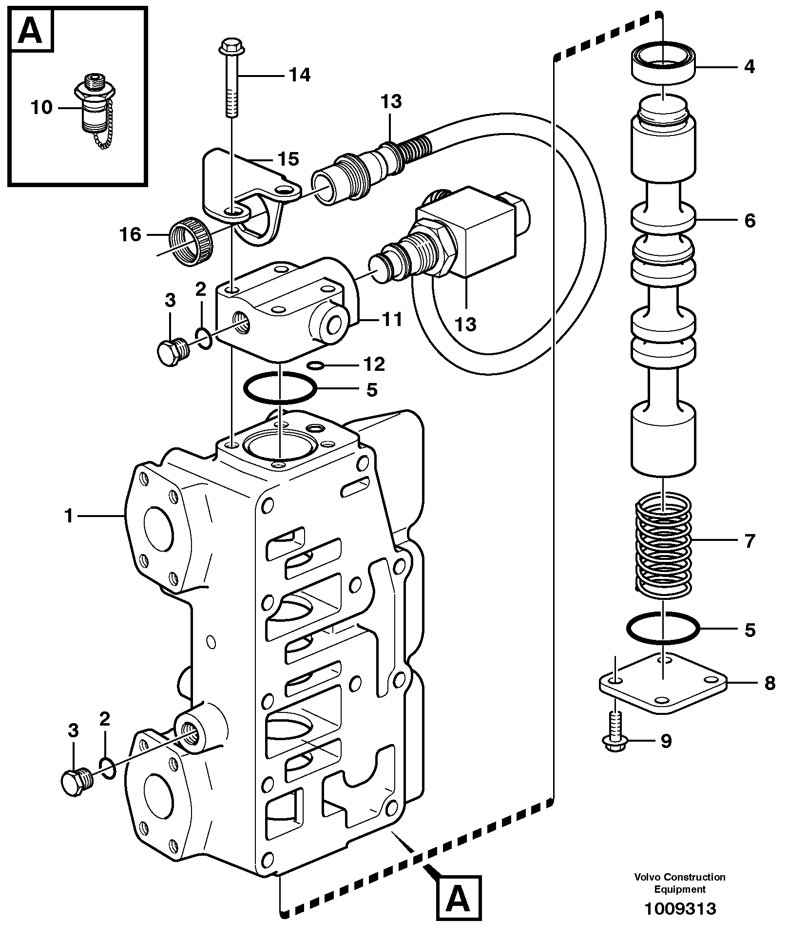 Retarder valve  22648 — volvo parts diagram