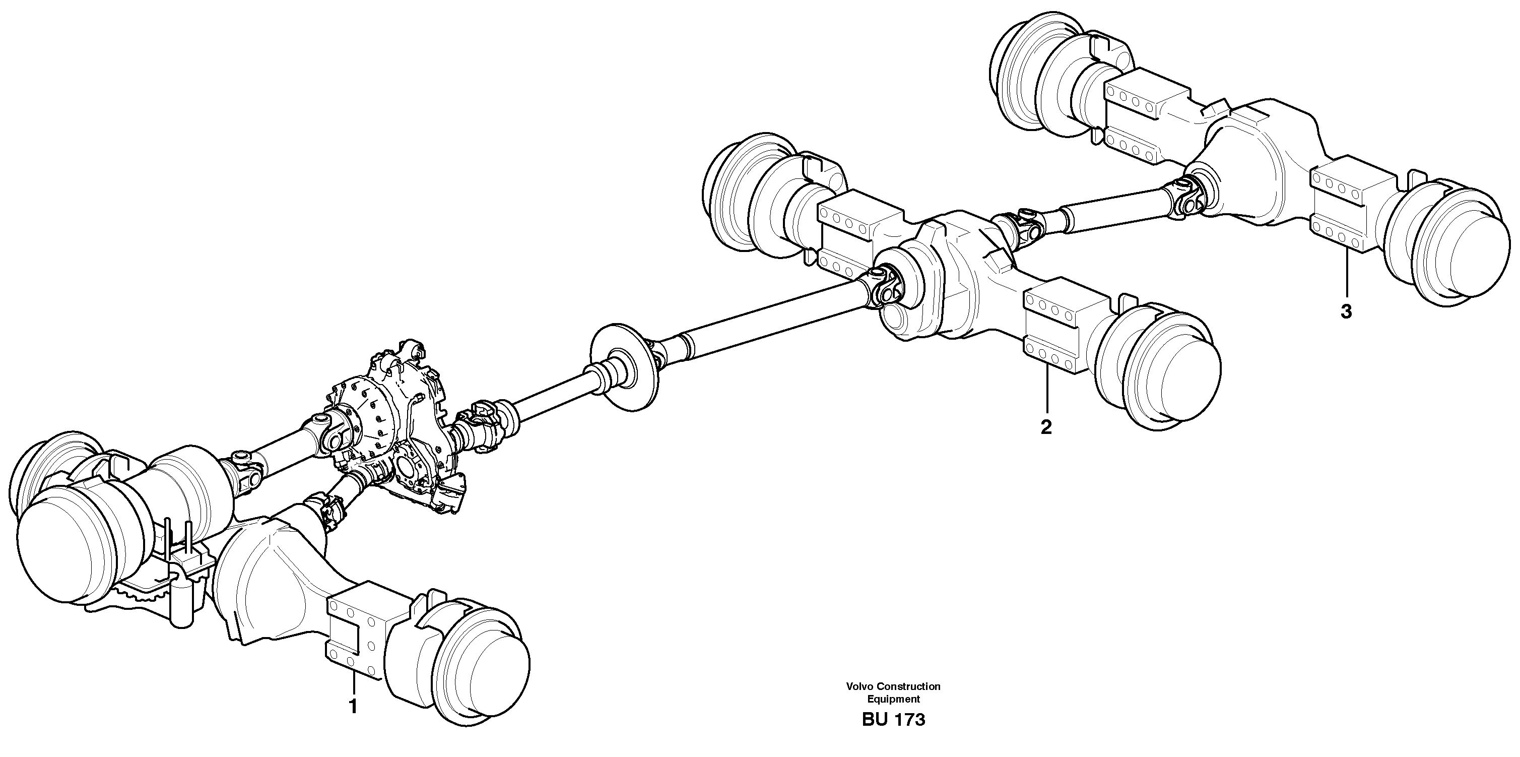 Planet axels — volvo parts diagram