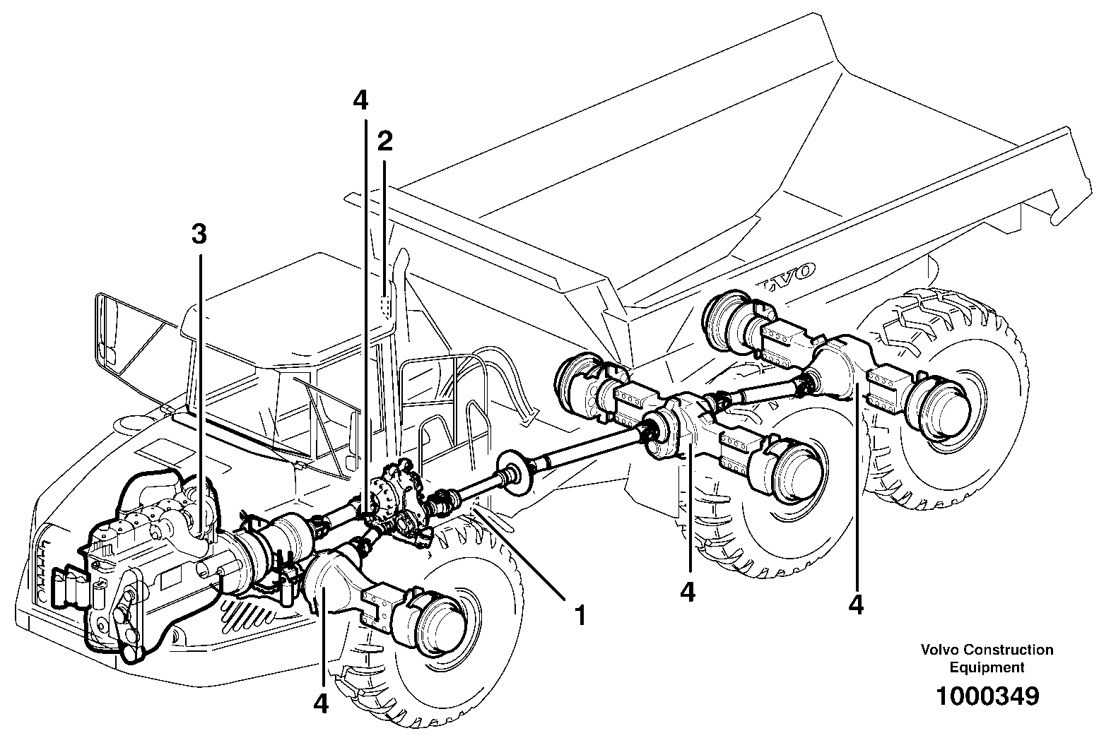 Product sign plate — volvo parts diagram