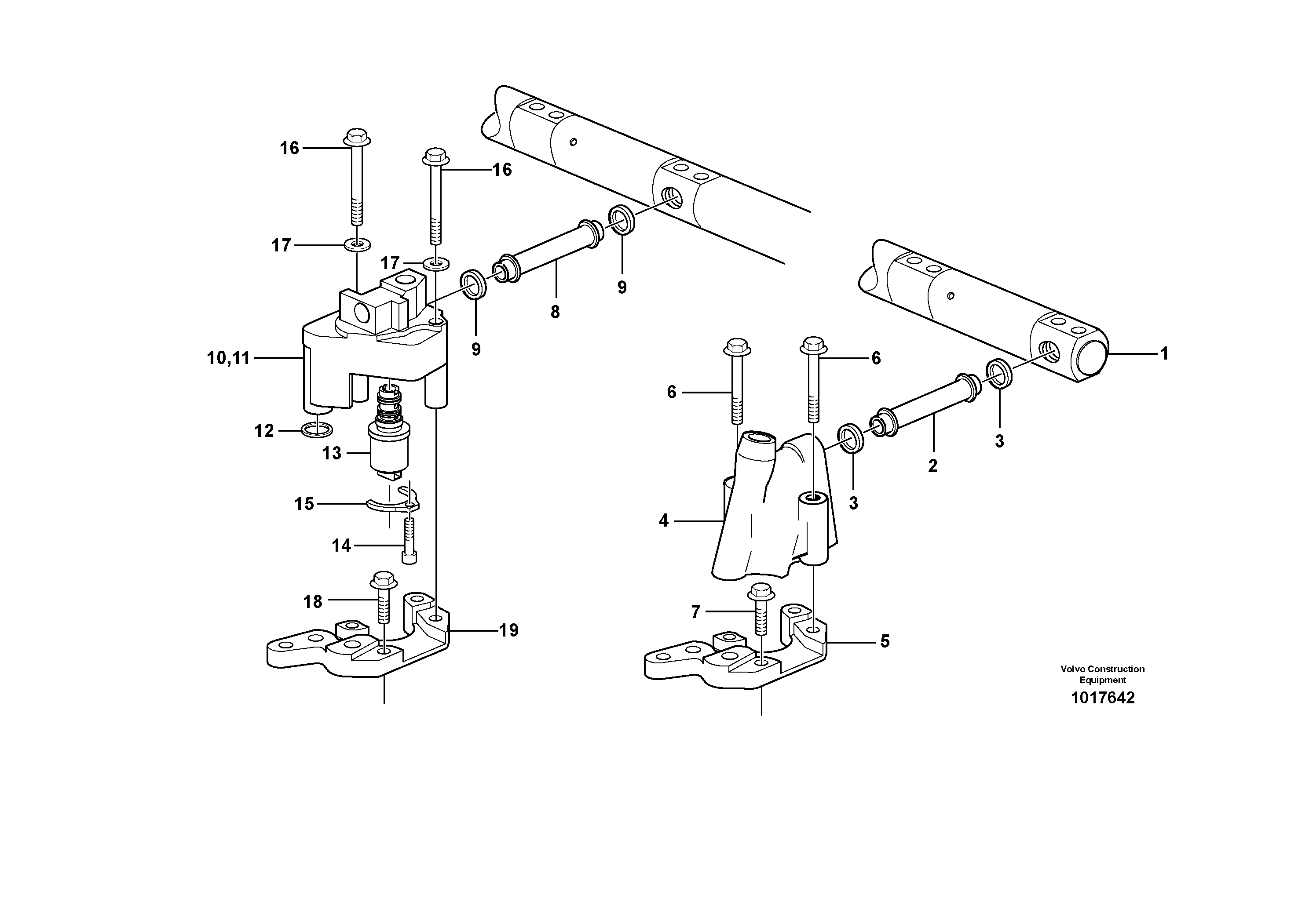 Valve mechanism — volvo parts diagram