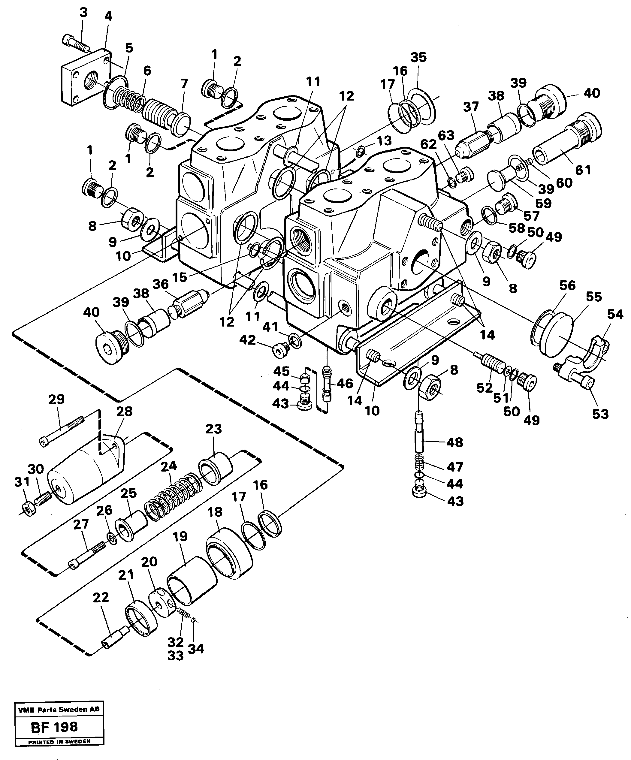 Tip valve — volvo parts diagram