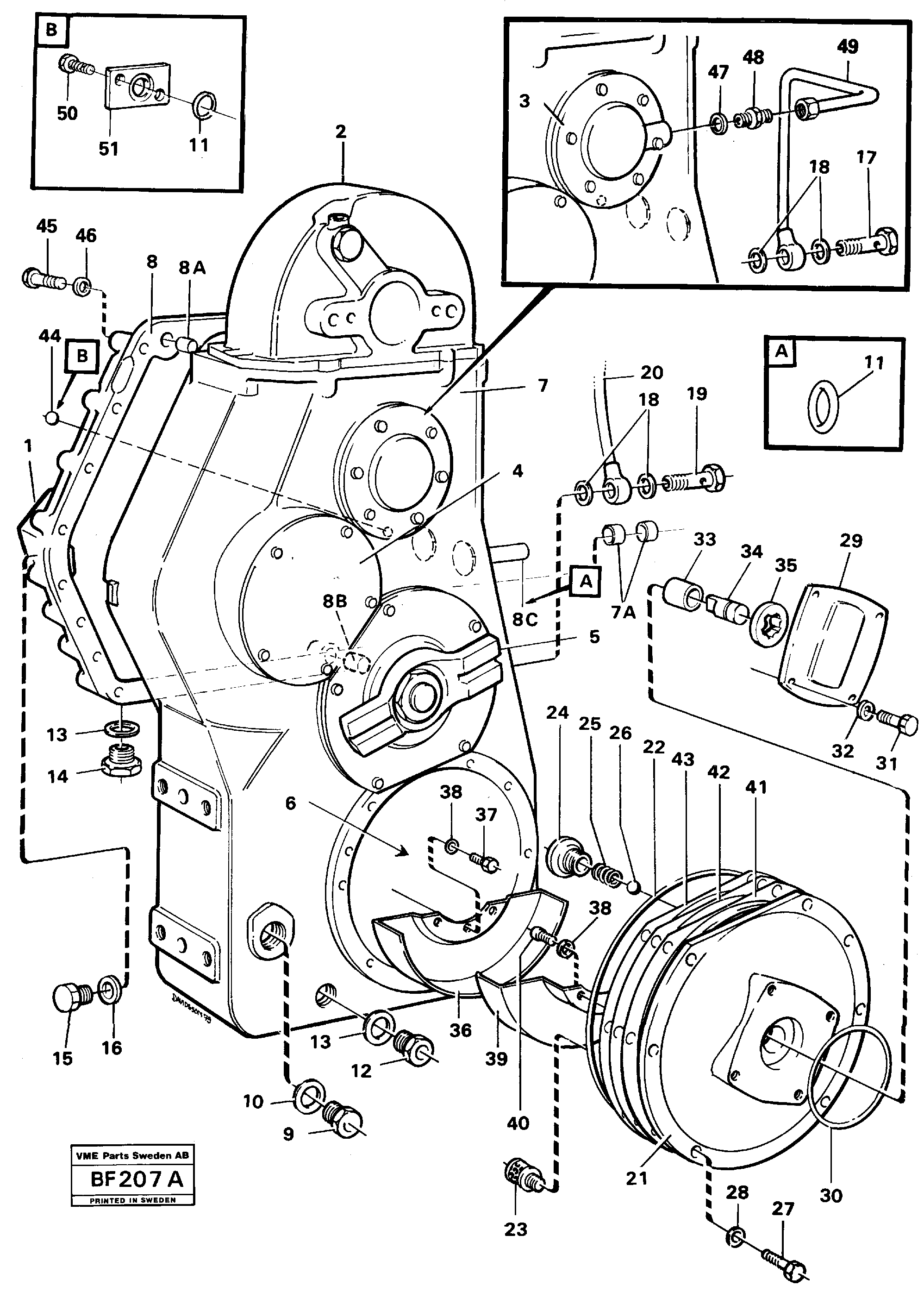 Drop box.  PROD NO 30877 FL 652C, PROD NO 30848 FL 652 B — volvo parts diagram