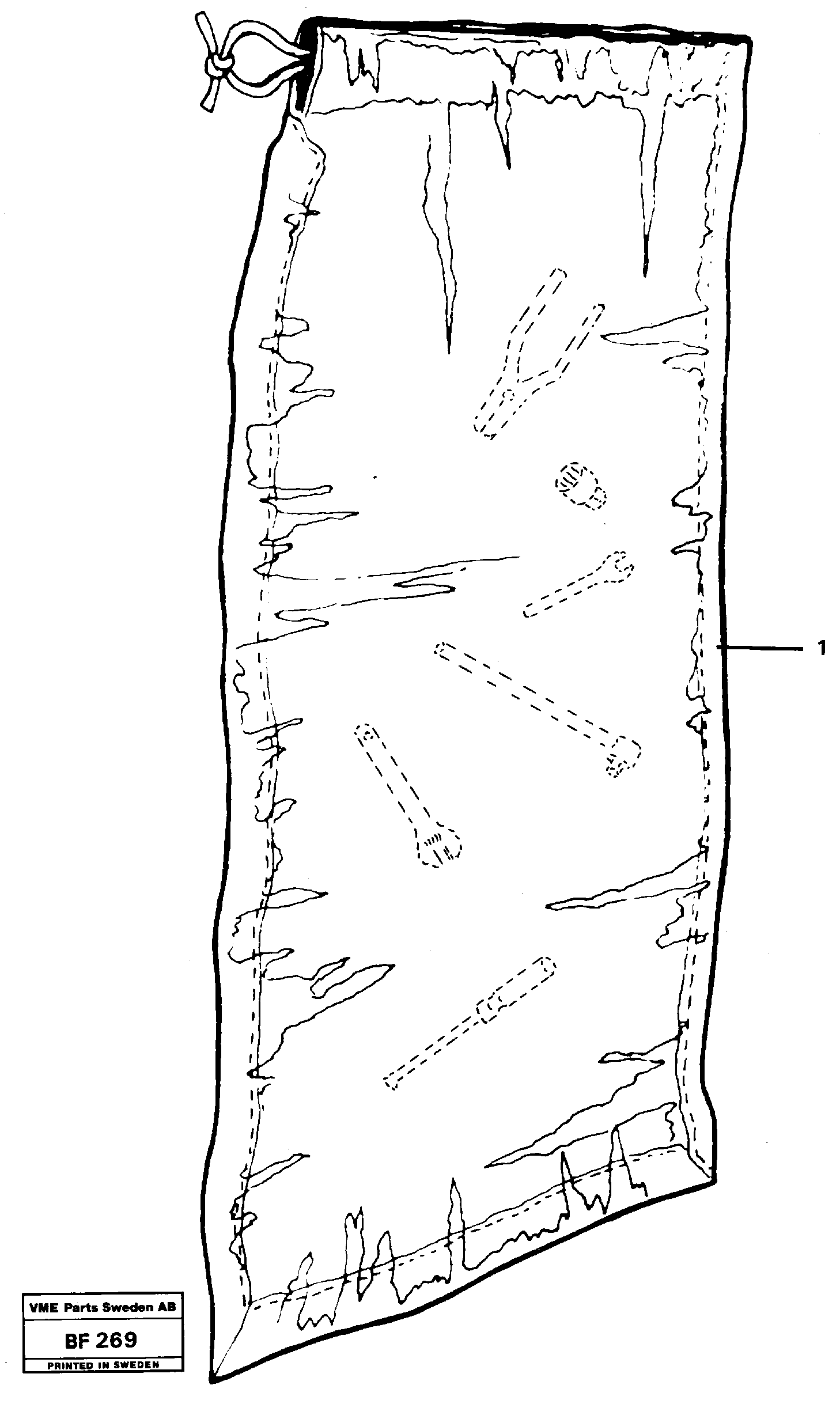 Tool  91829 — volvo parts diagram