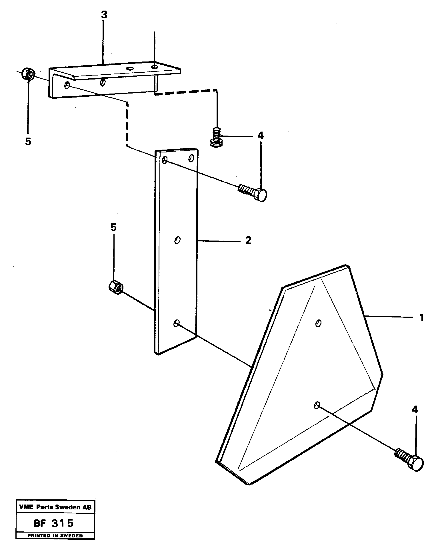 Lgf Sign  99698 — volvo parts diagram
