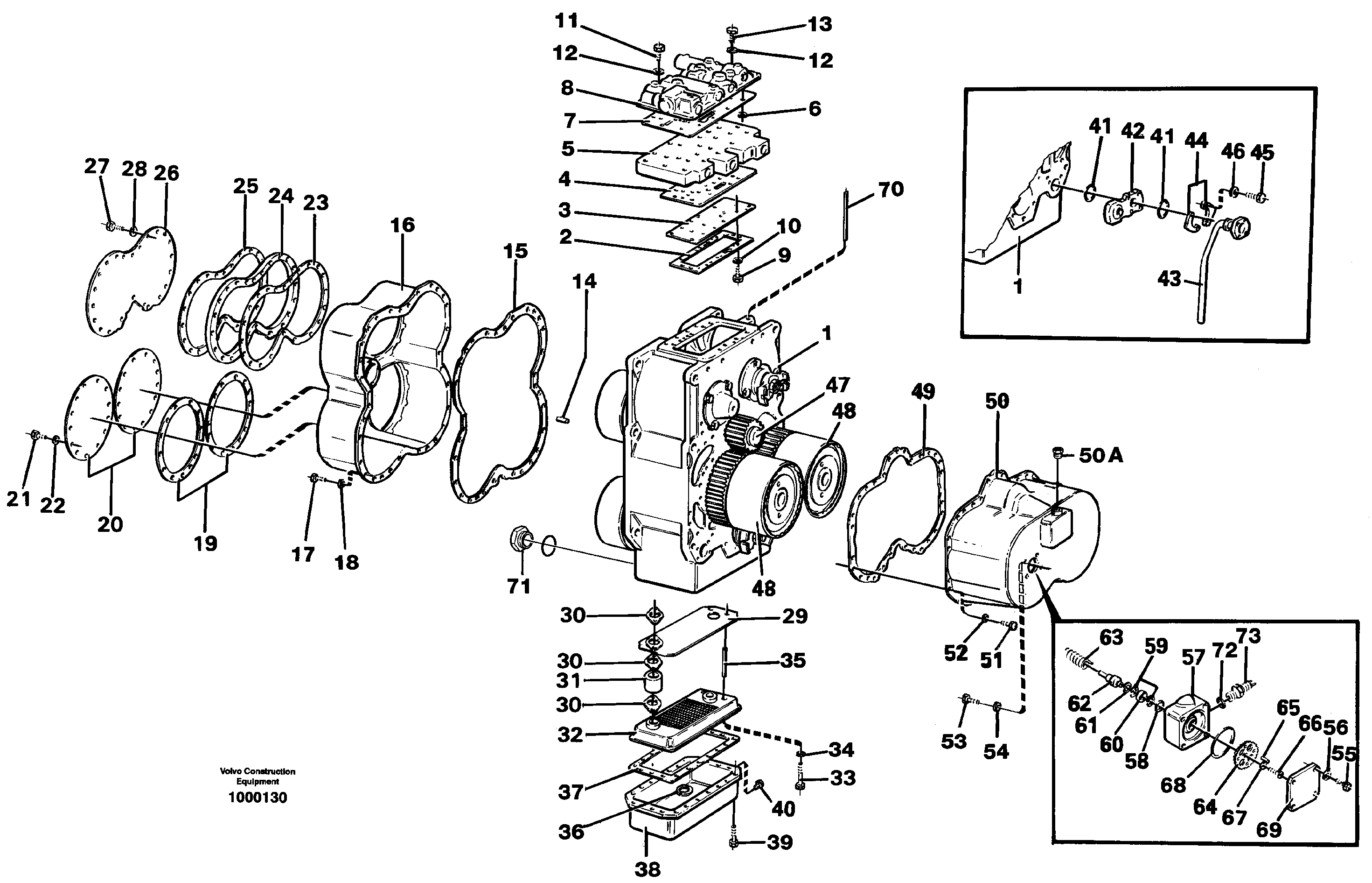 Power transmission — volvo parts diagram
