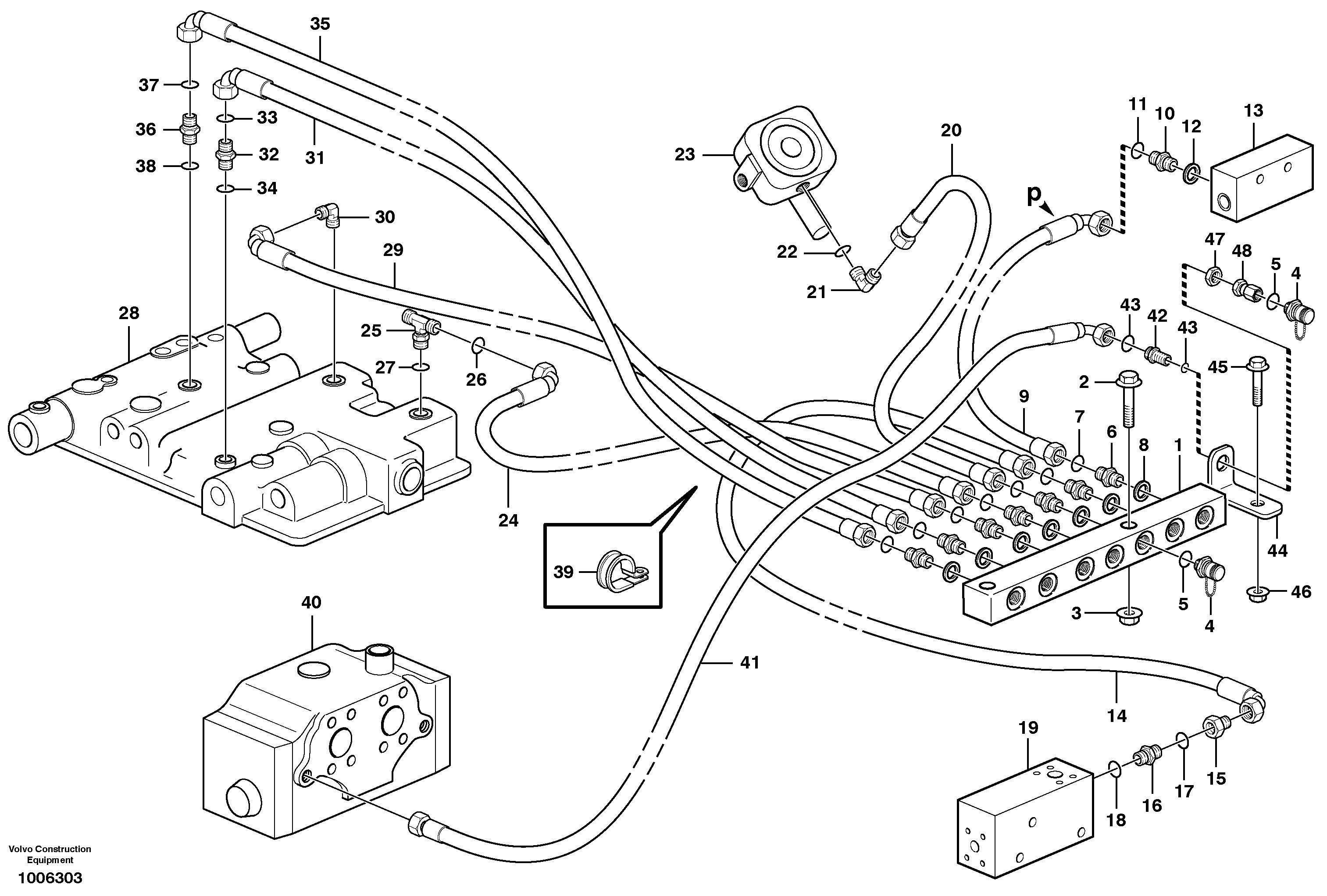 Testing nipples — volvo parts diagram