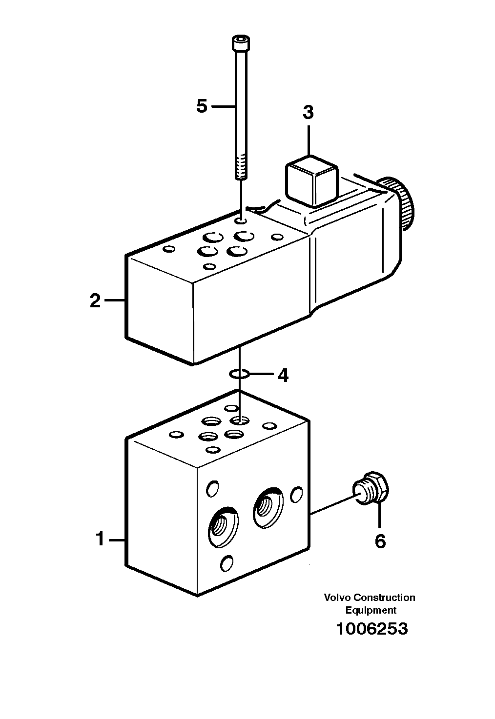 Connecting block  82153 — volvo parts diagram