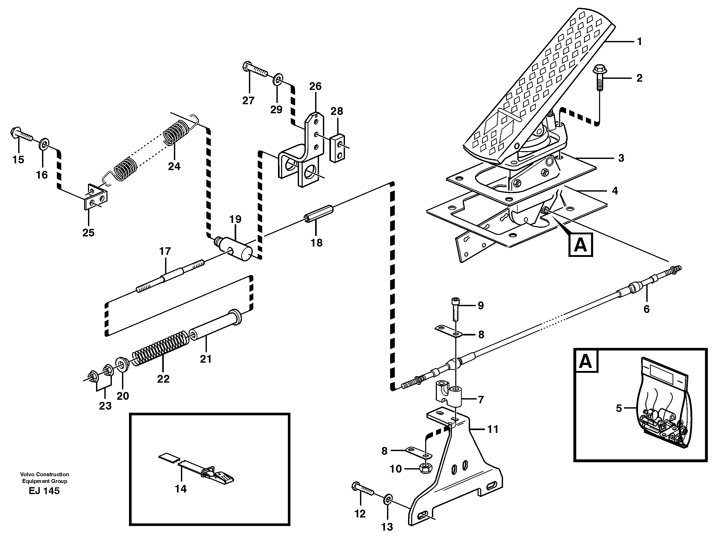 Regulator control — volvo parts diagram