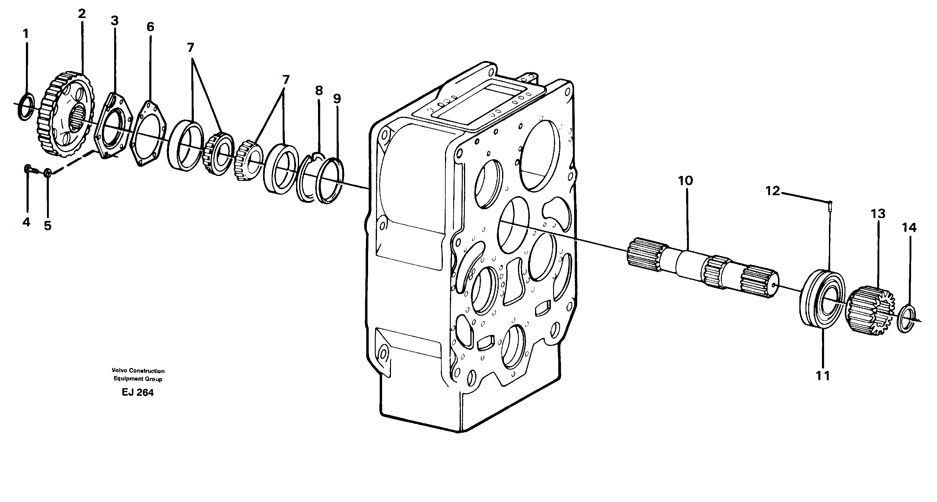 Idler — volvo parts diagram