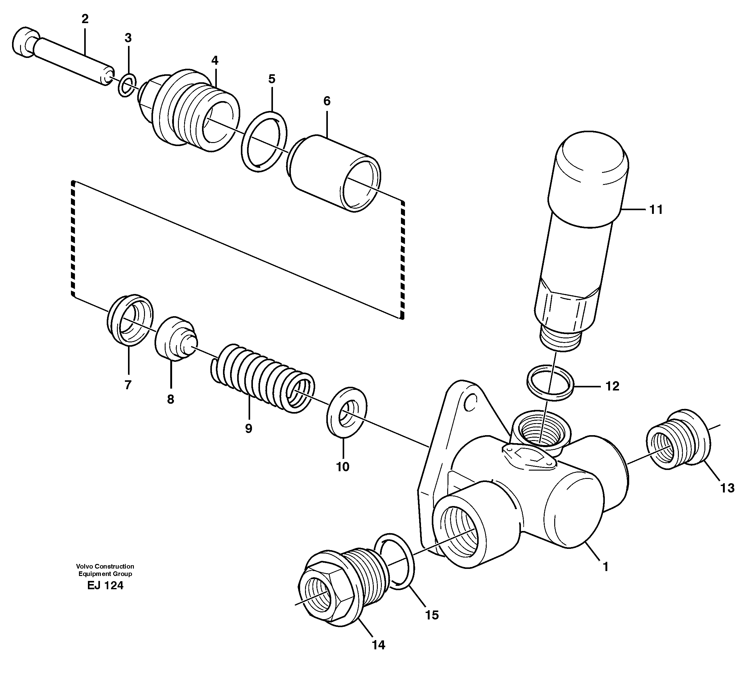 Feed pump — volvo parts diagram