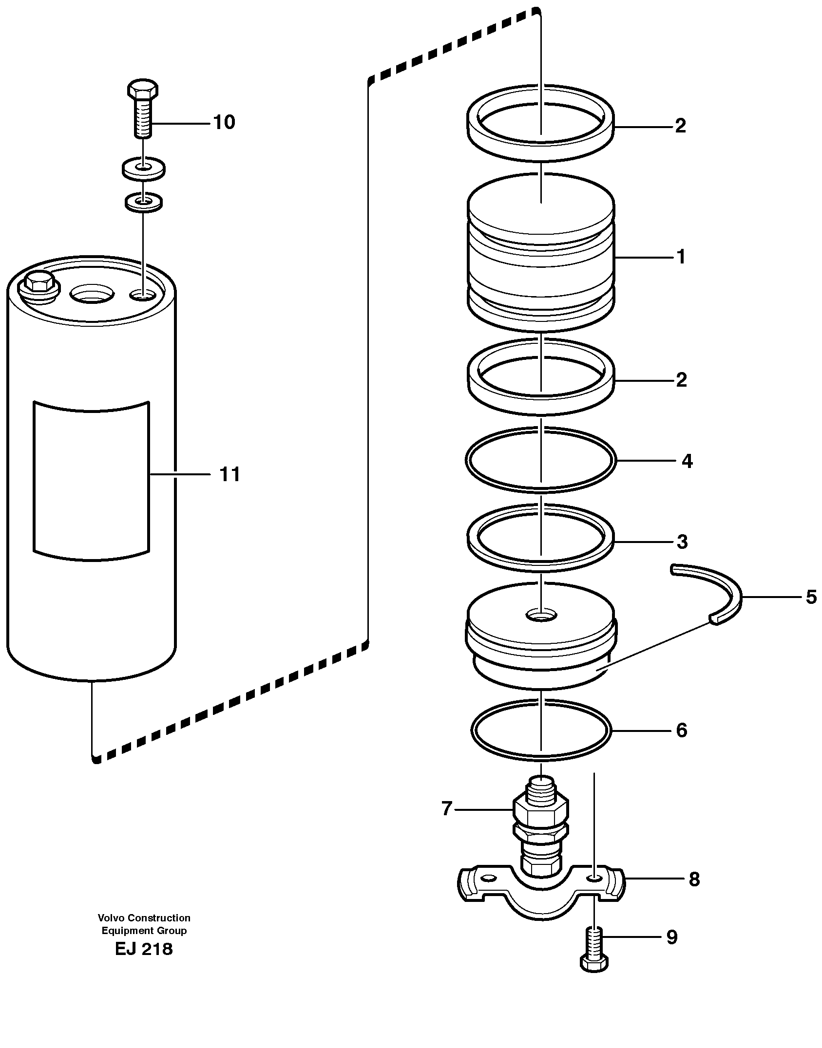 Accumulator — volvo parts diagram