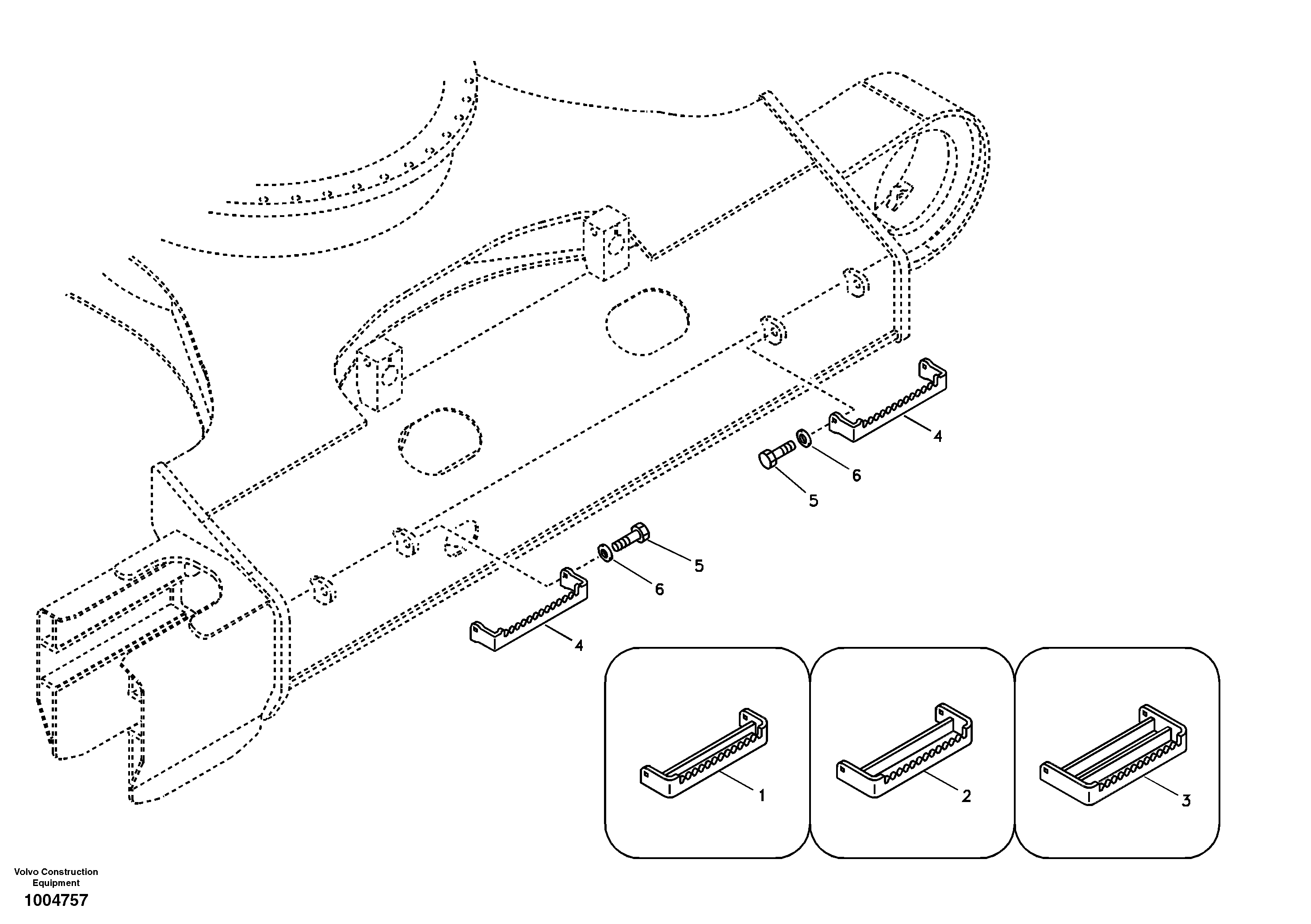 Foot step — volvo parts diagram
