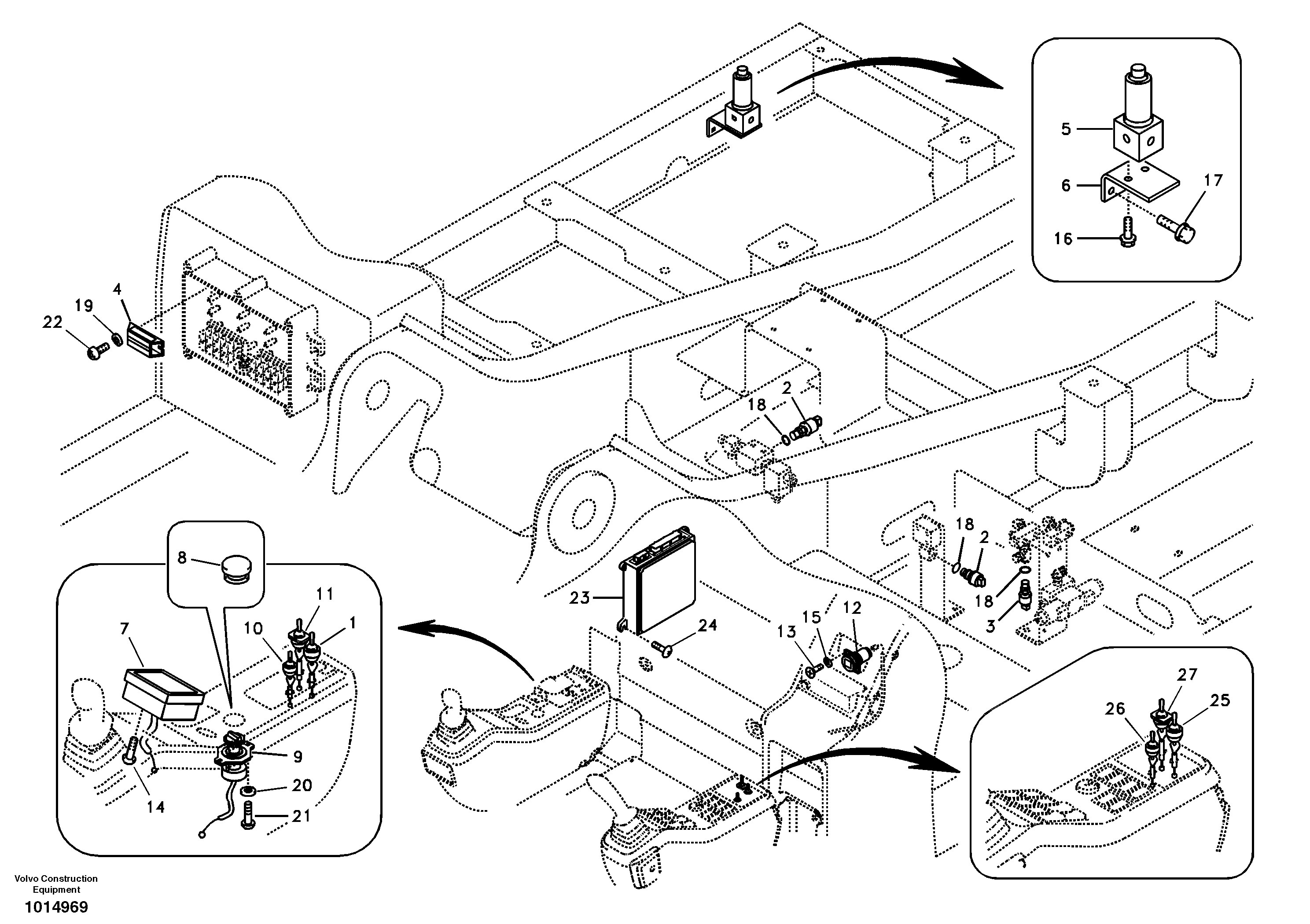 Electronic unit. — volvo parts diagram