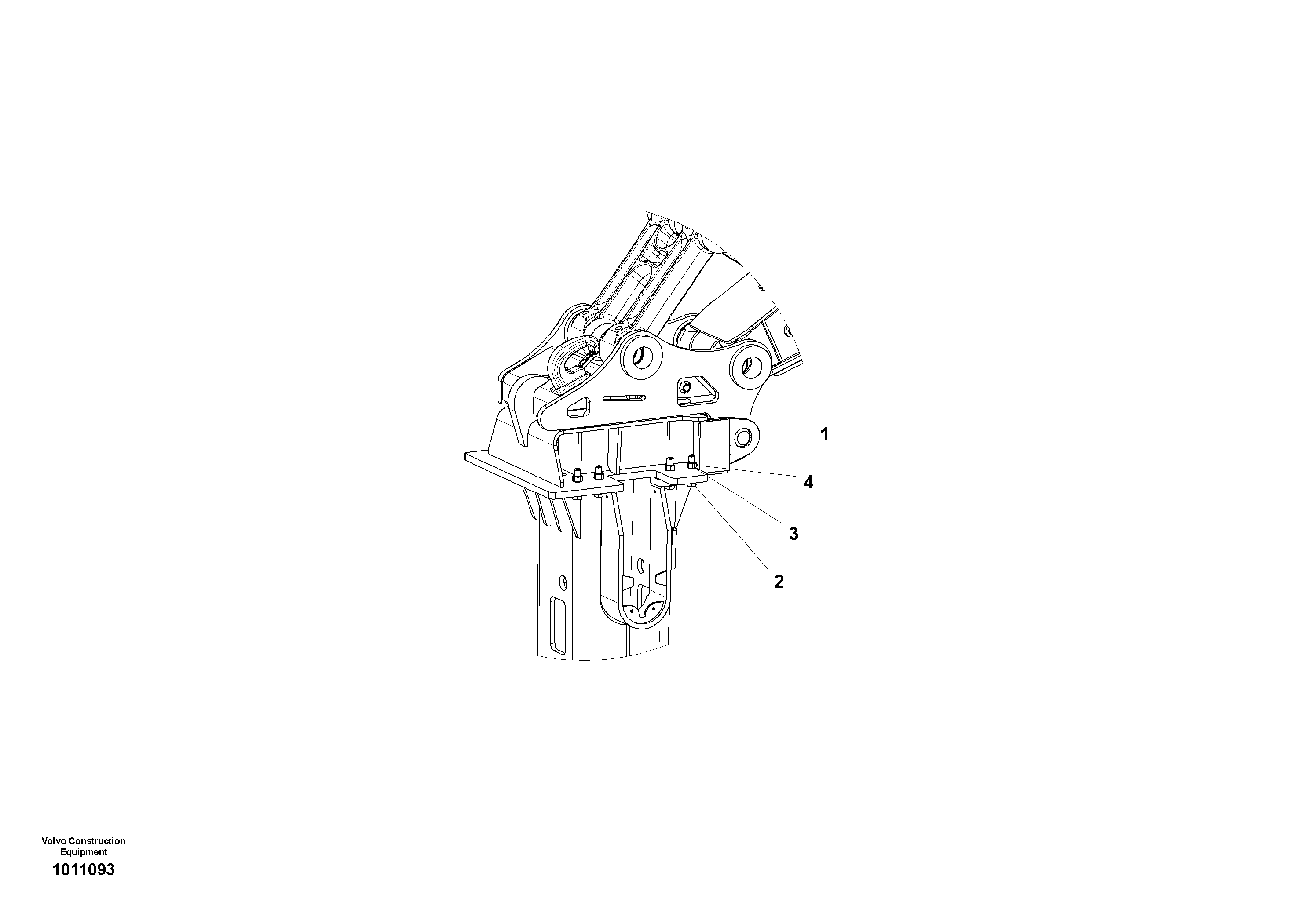 Hose Kit and Plate — volvo parts diagram