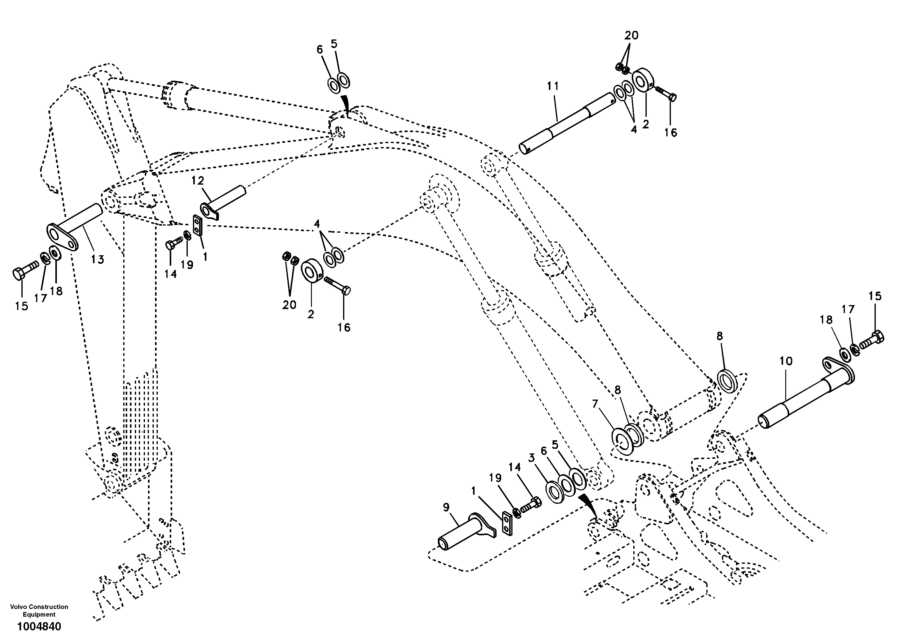 Links to boom — volvo parts diagram