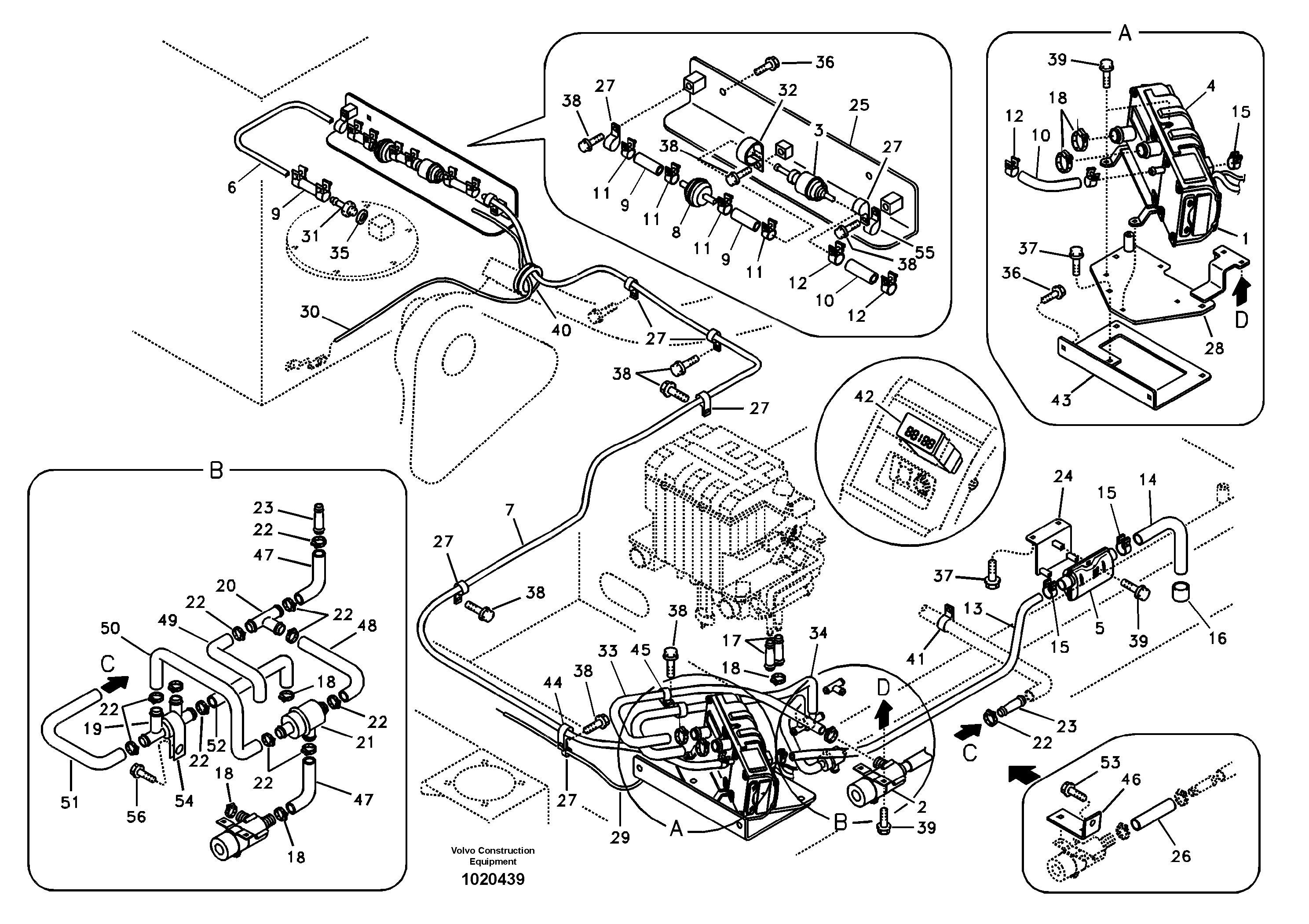Auxiliary Heater — volvo parts diagram
