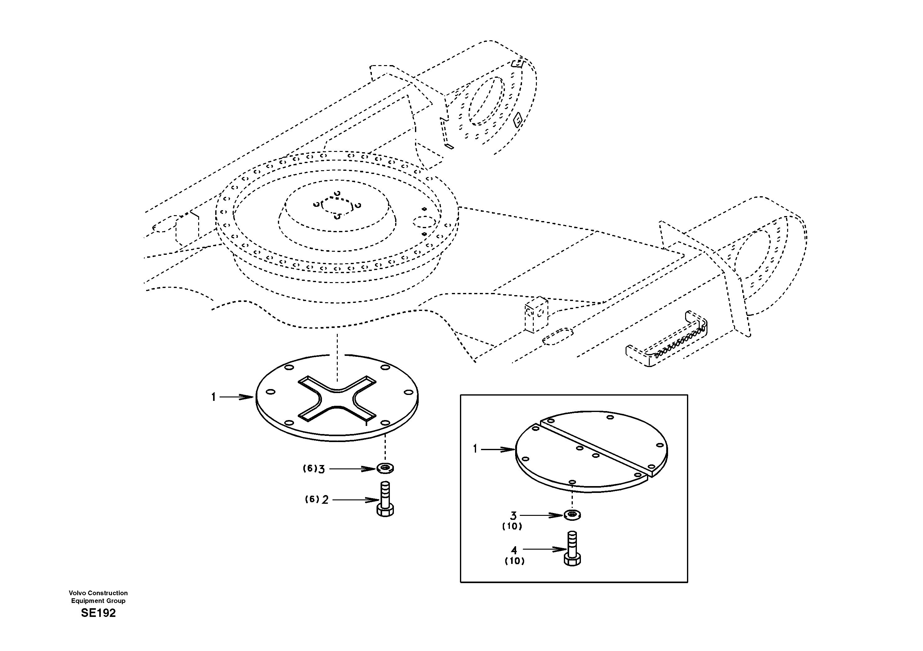 Protecting plate — volvo parts diagram