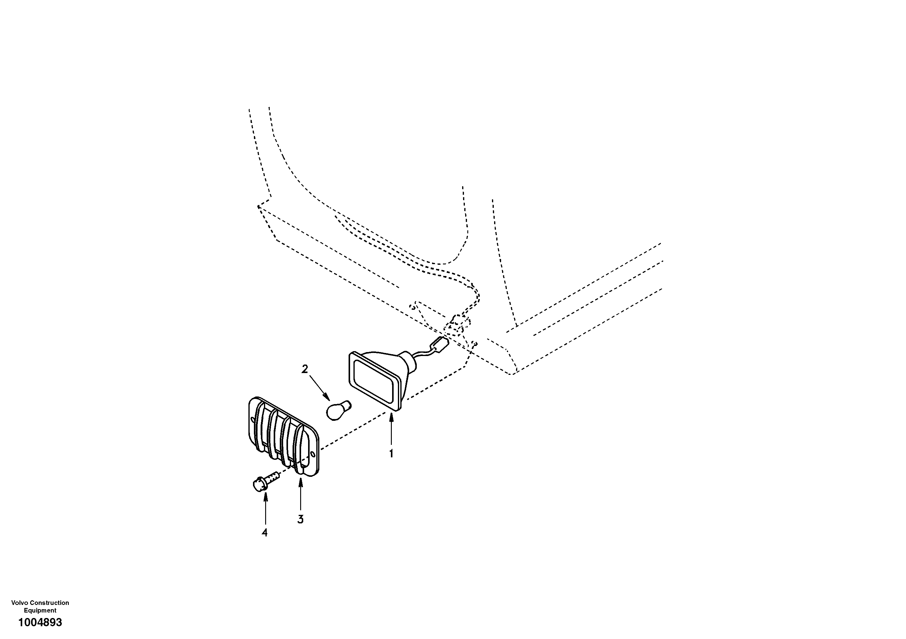 Lighting, front — volvo parts diagram