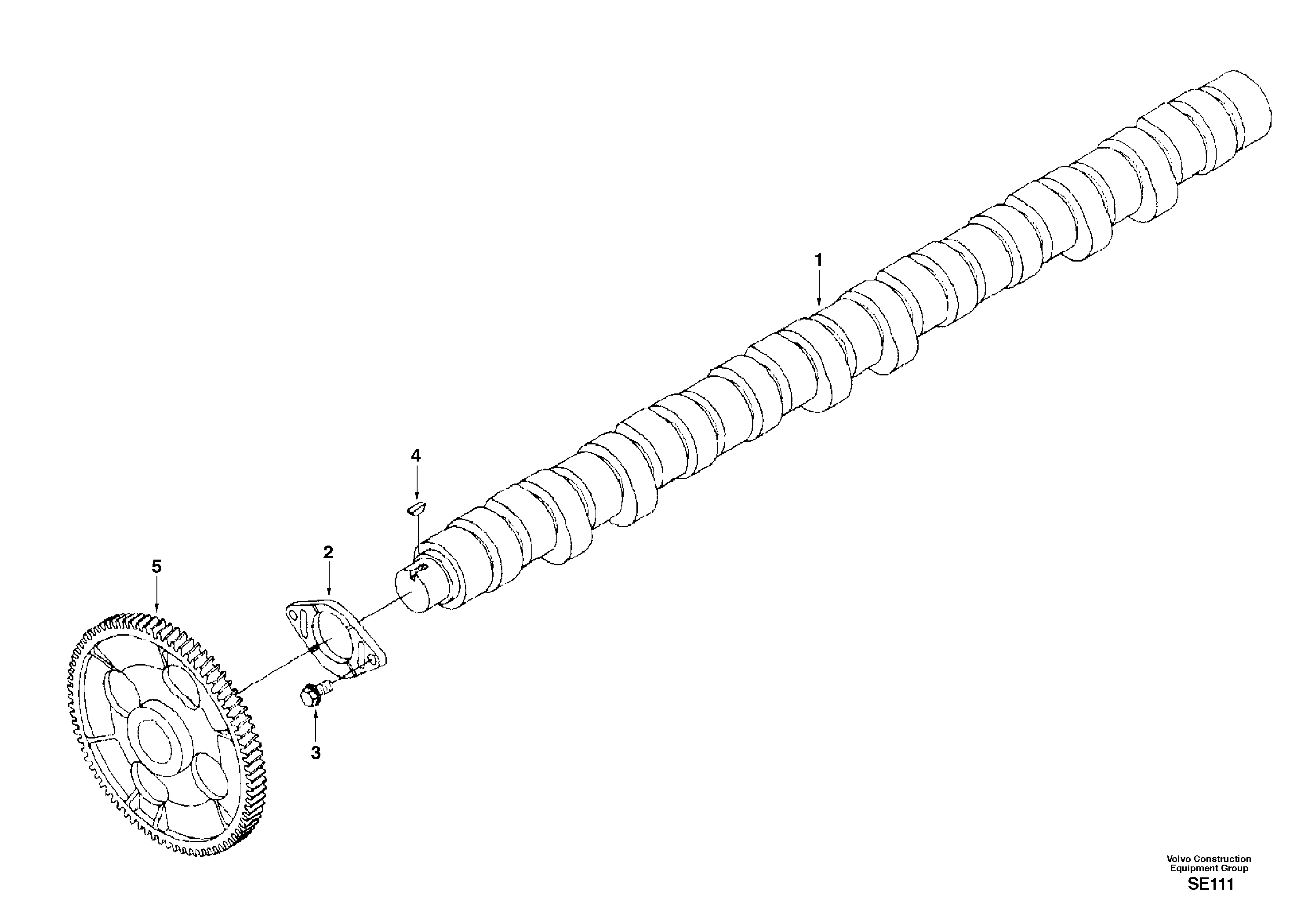 Camshaft — volvo parts diagram